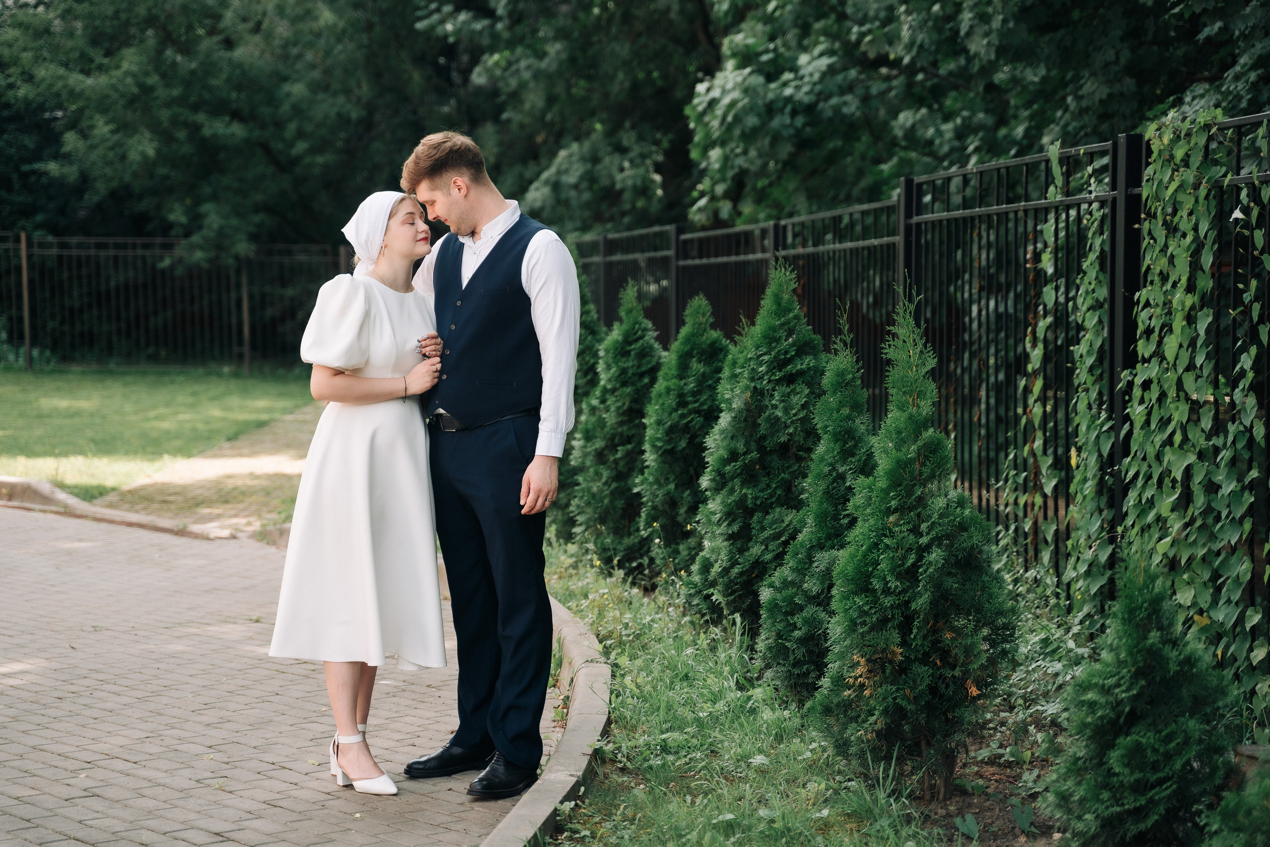 Венчание в Церкови Ермогена Патриарха Всероссийского в Южном Тушино. Свадебный и семейный фотограф в Москве и МО Геннадий Туманцев