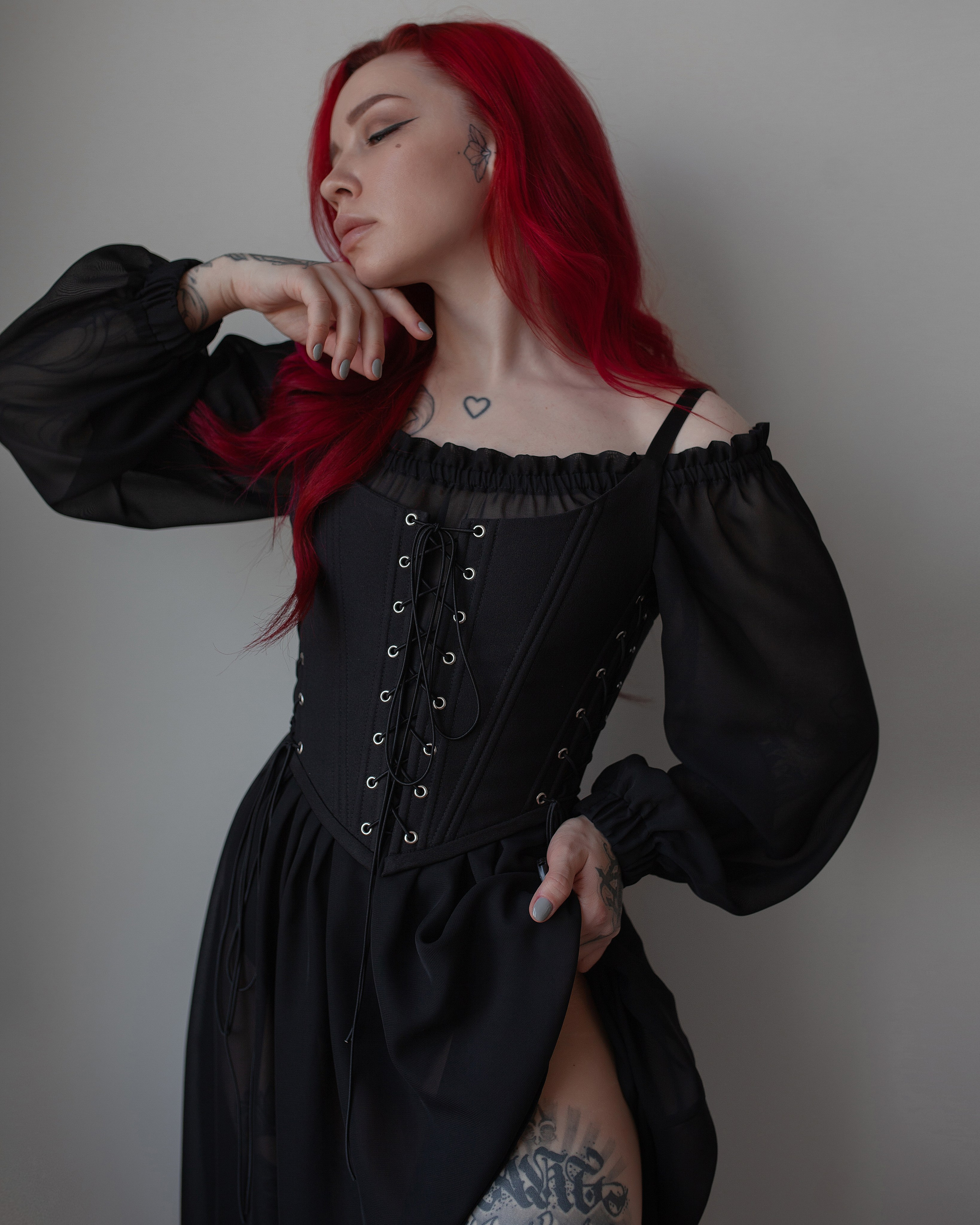 Корсет 'Euphoria' черный. Лиза Бродская — фотограф в Москве