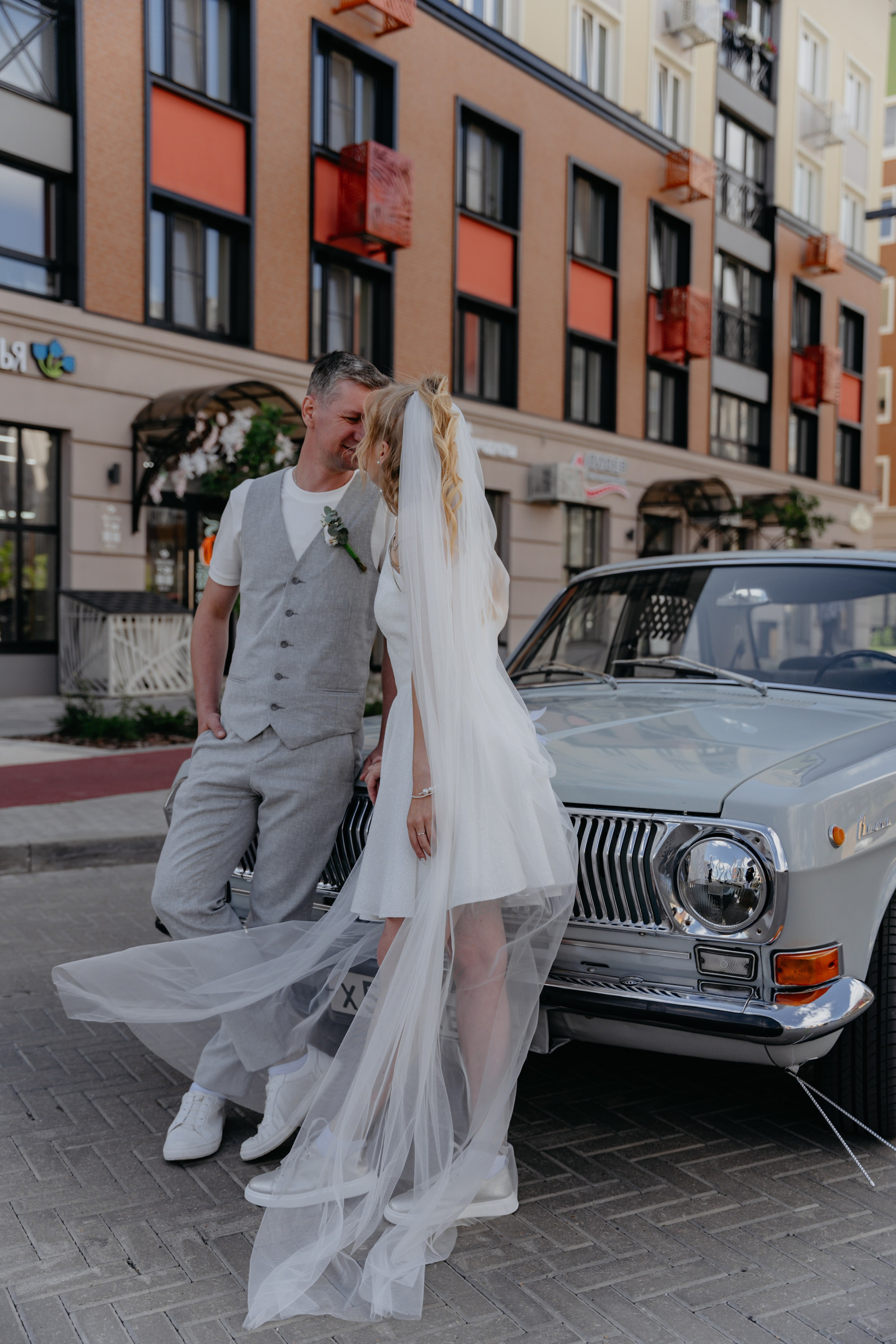 Марина и Владимир. Самокатное настроение