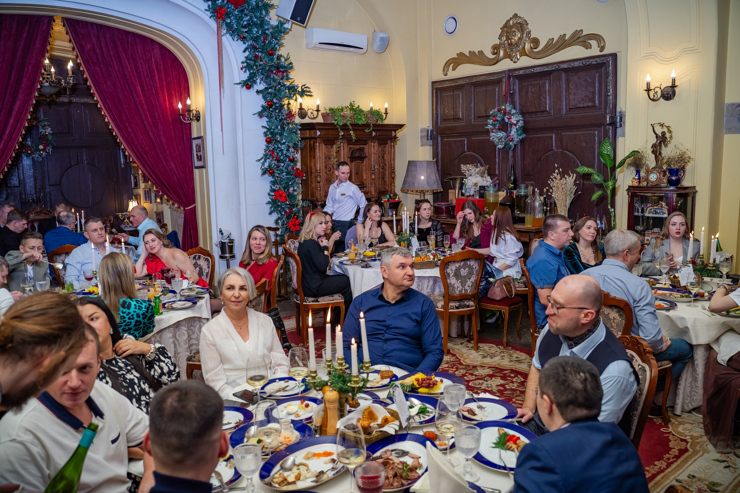 Корпоратив в Ресторане Штакеншнайдер Январь 2025. Фотограф Александр Вишняков