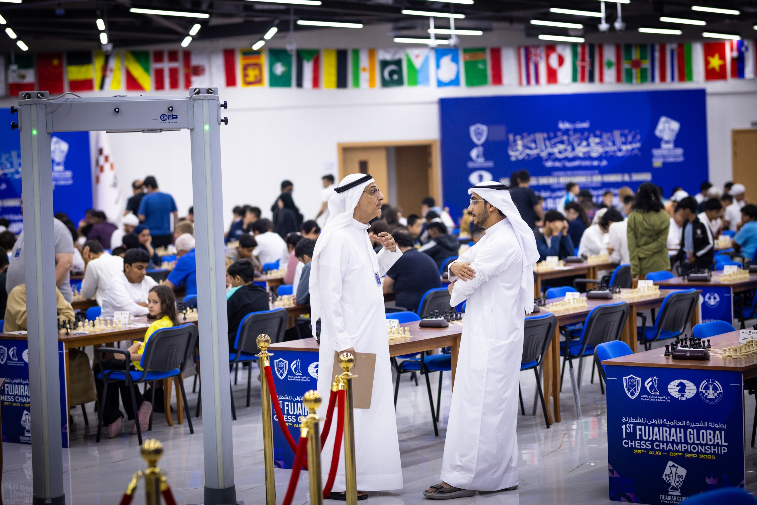 2025.08.27 1st. FUJAIRAH GLOBAL Chess Championship — Round4. Фотограф Анна Штурман (репортажная съёмка любых событий и мероприятий) Anna Shtourman photographer