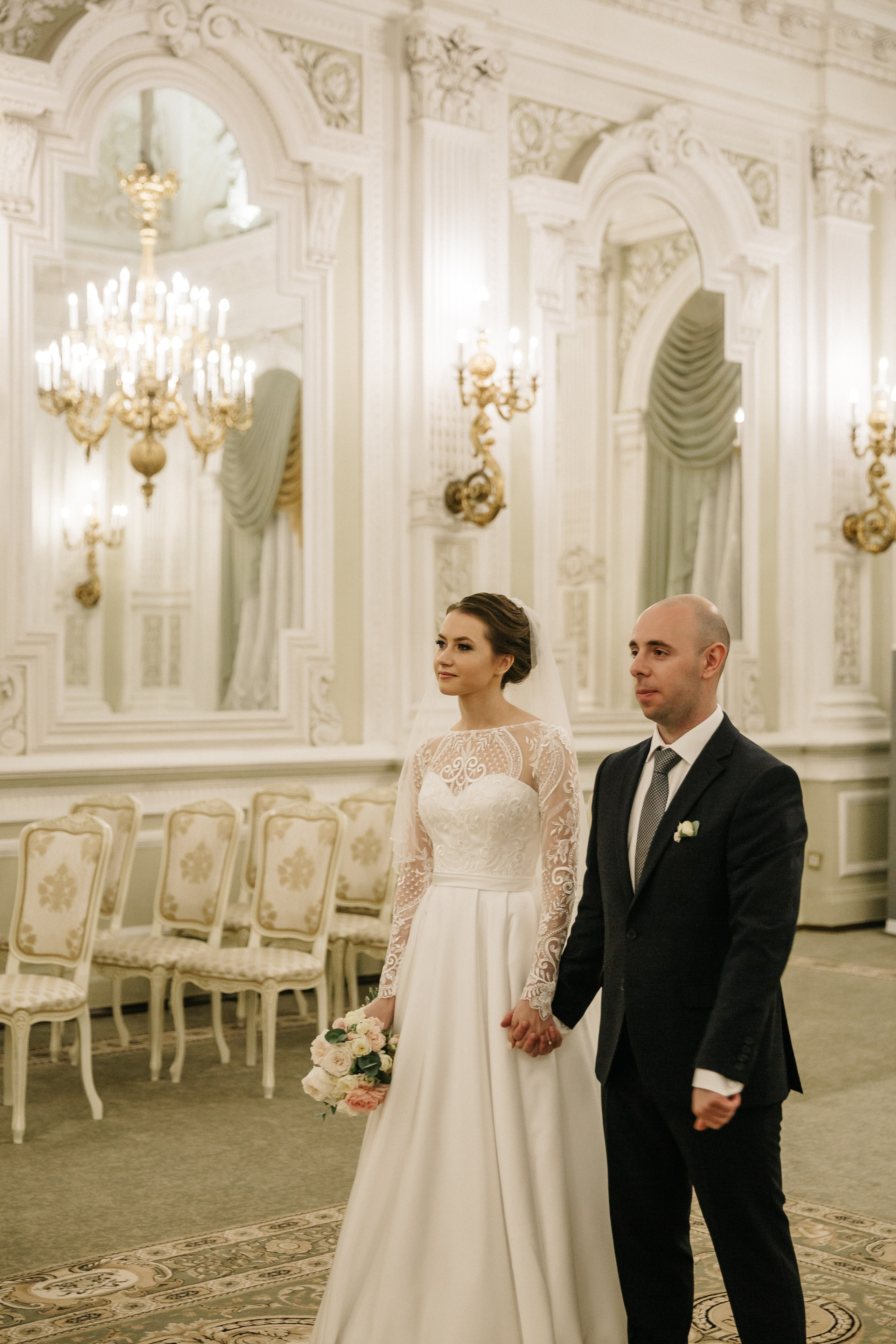 ОКТЯБРЬ | Дворец № 1 Талион, Особняк военного министра. Свадебный фотограф в Санкт-Петербурге Полина Корзухина