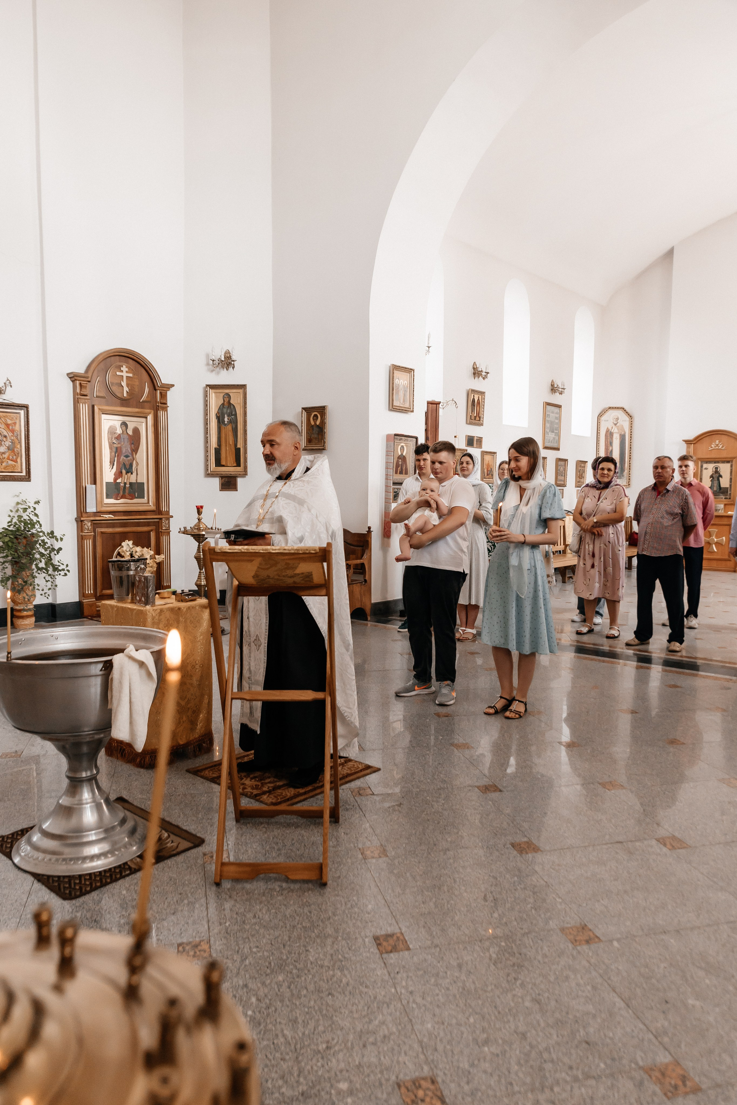 Крещение Роберта. Семейный фотограф Минск Усова Ольга