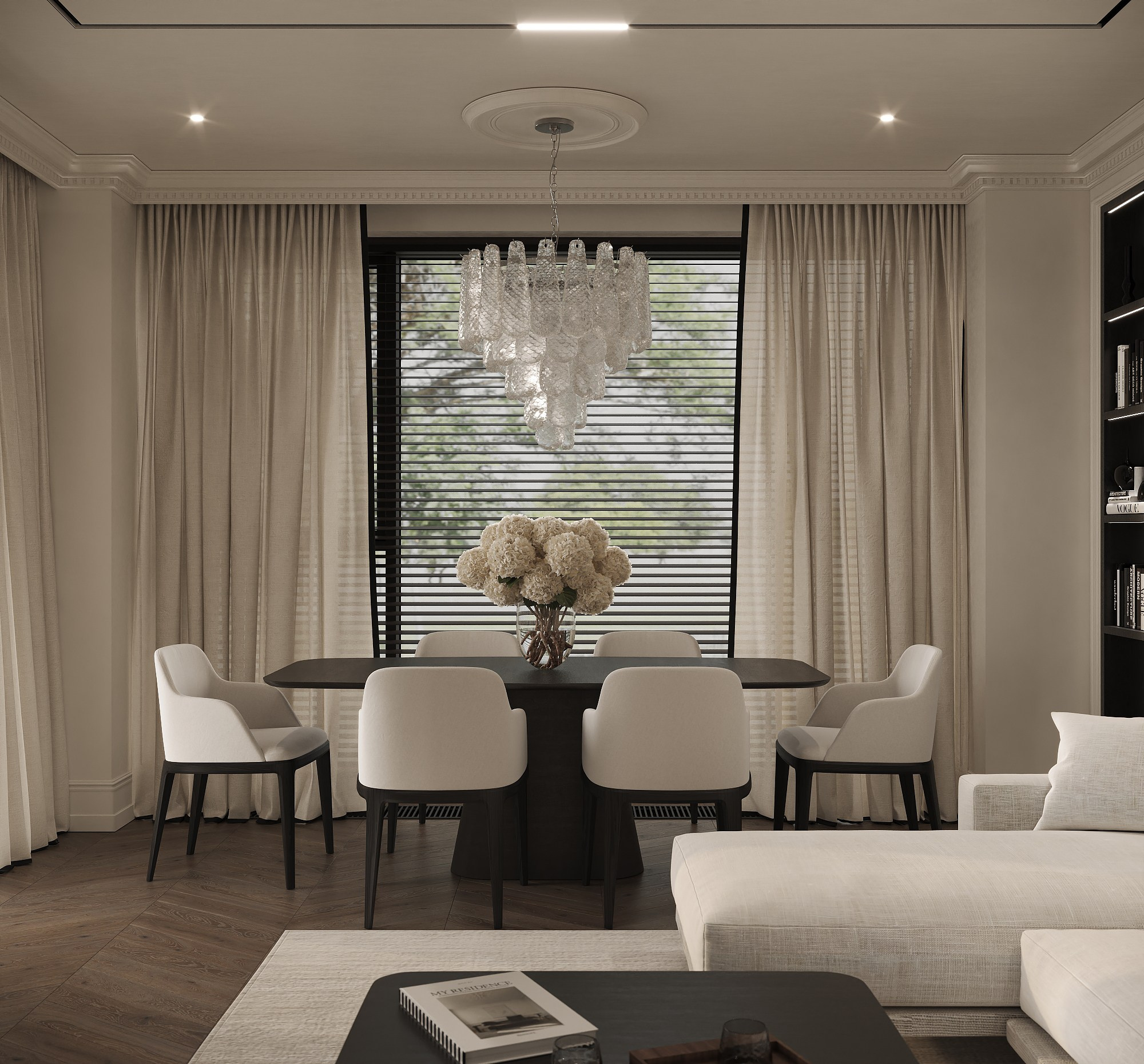 Willtowers 85 sqm. Алла Нечаева|Интерьерная визуализация