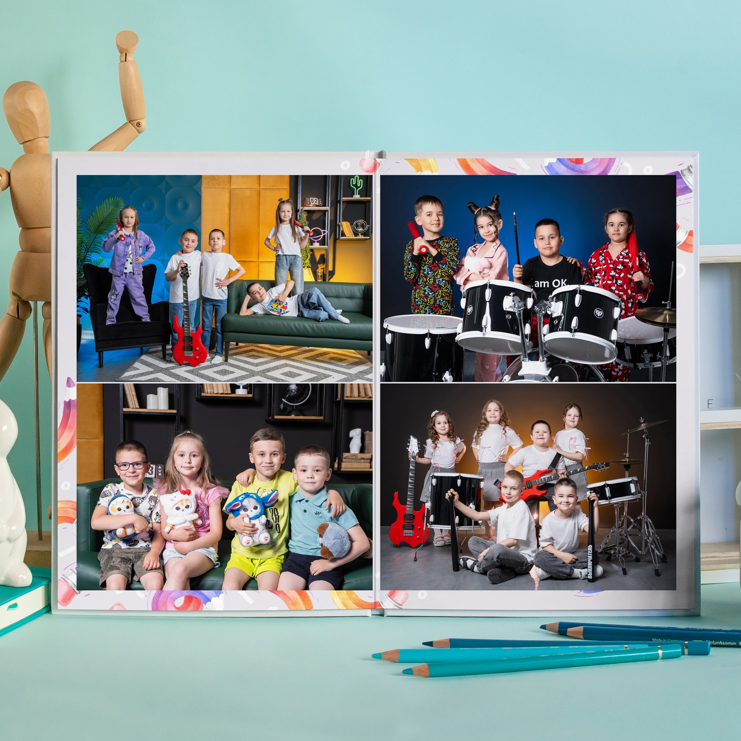 Стиль Карандашик 2. Выпускные альбомы Нижнекамск Набережные Челны Фотостудия Небо