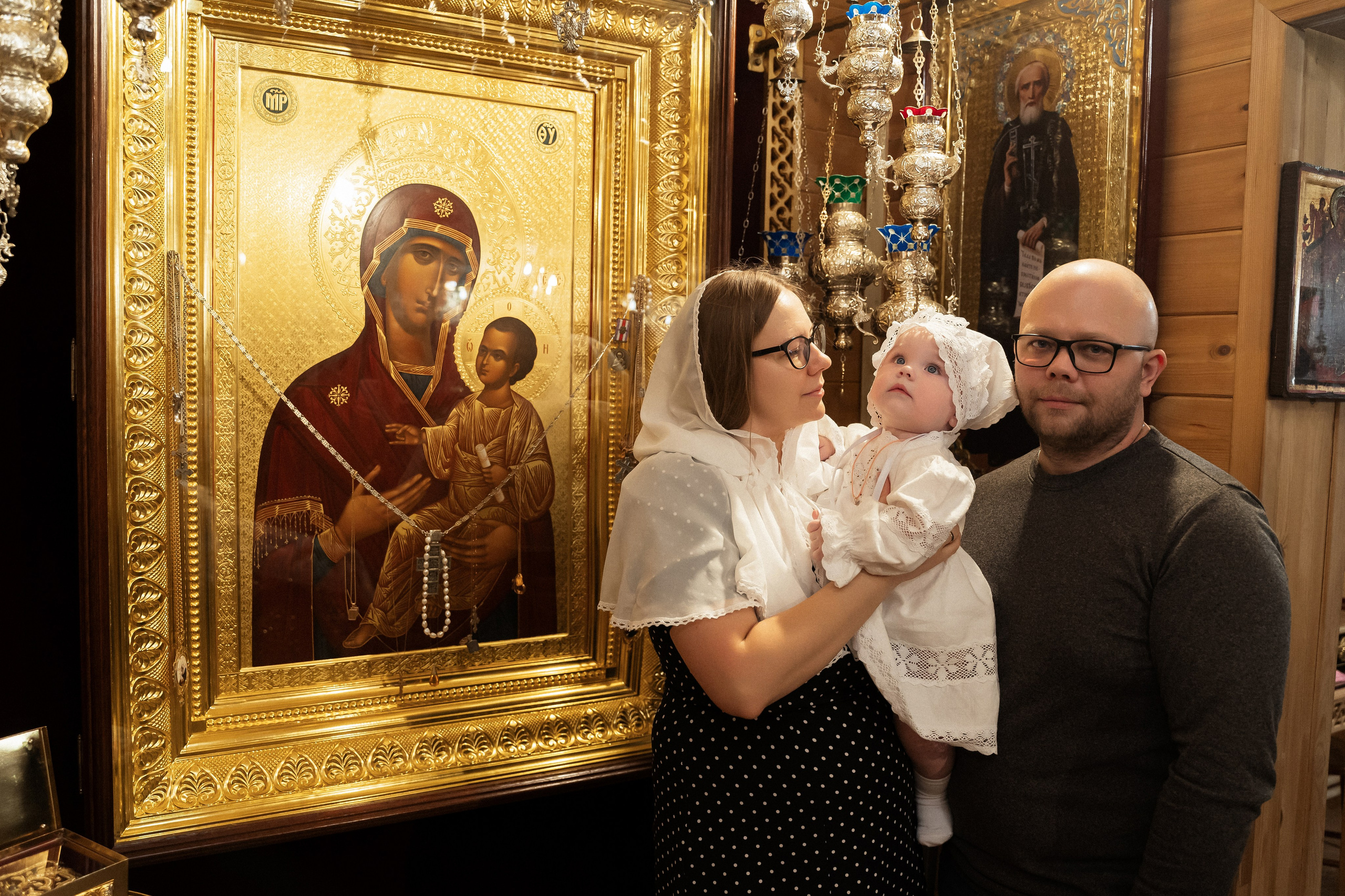 Крещение Екатерины. Фотограф Алина Филимонова Тверь