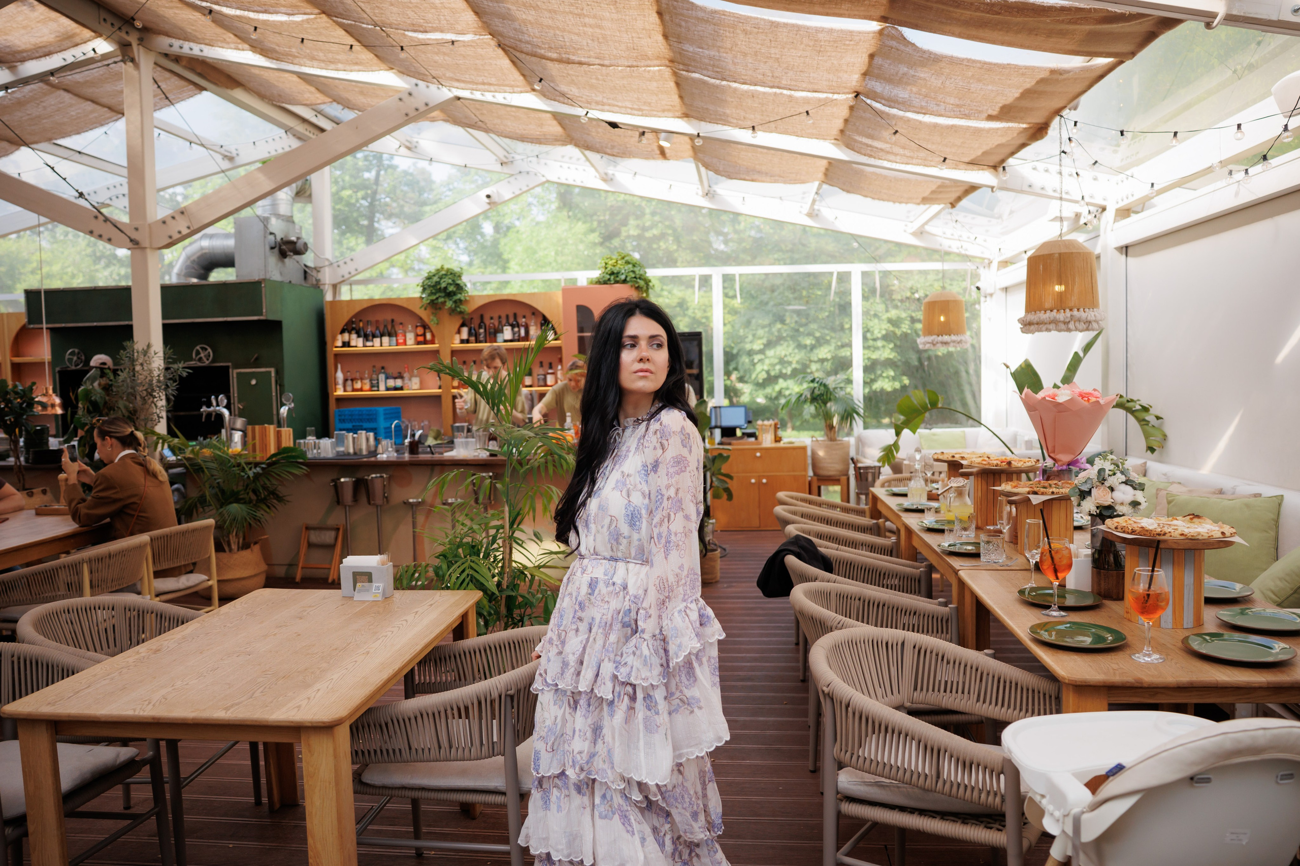 День рождения в кафе «Домик в саду», ВДНХ. Свадебный и репортажный фотограф (Москва, Королев и другие)