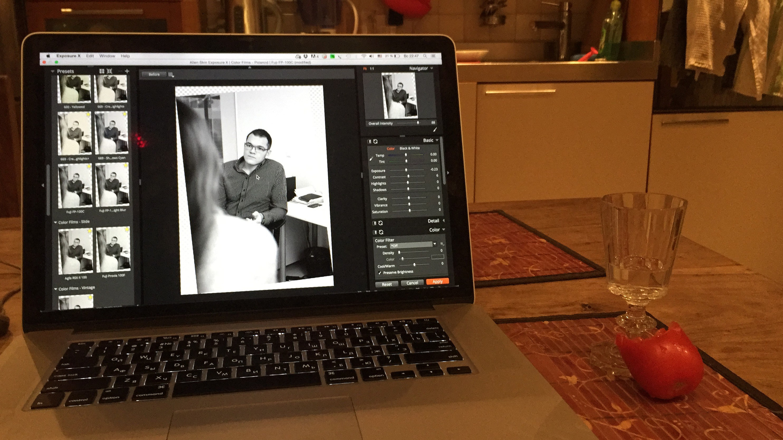Фотографии со съемок. Главная
