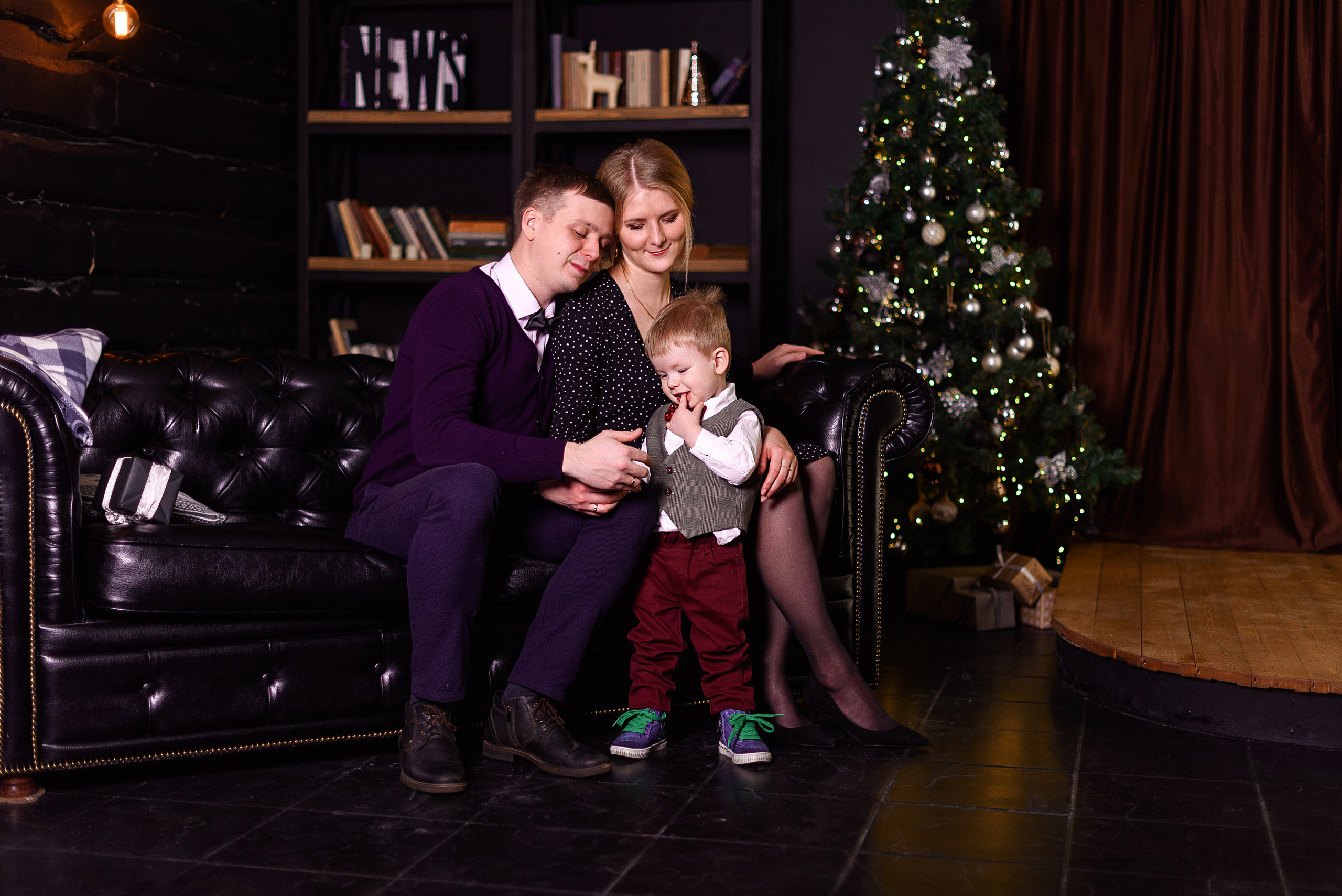 Новогодняя фотосессия, фотосессия зимой. Свадебный и семейный фотограф Москва, Иваново Марина Праулинь (Плаксин