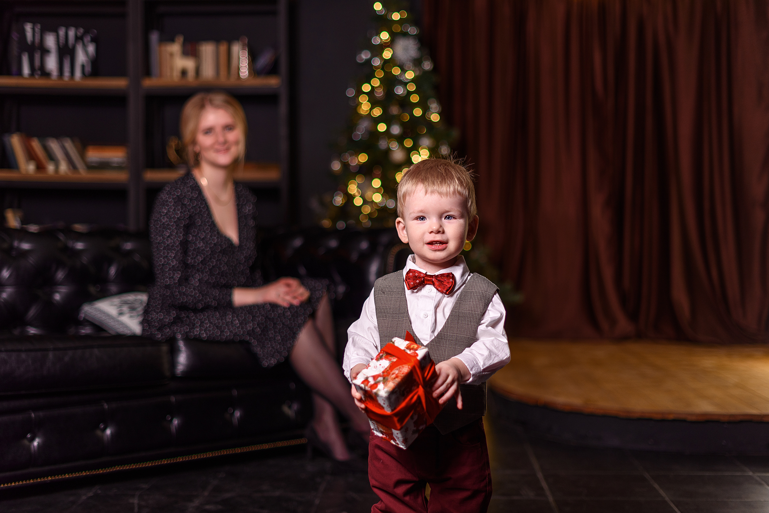 Новогодняя фотосессия, фотосессия зимой. Свадебный и семейный фотограф Москва, Иваново Марина Праулинь (Плаксин