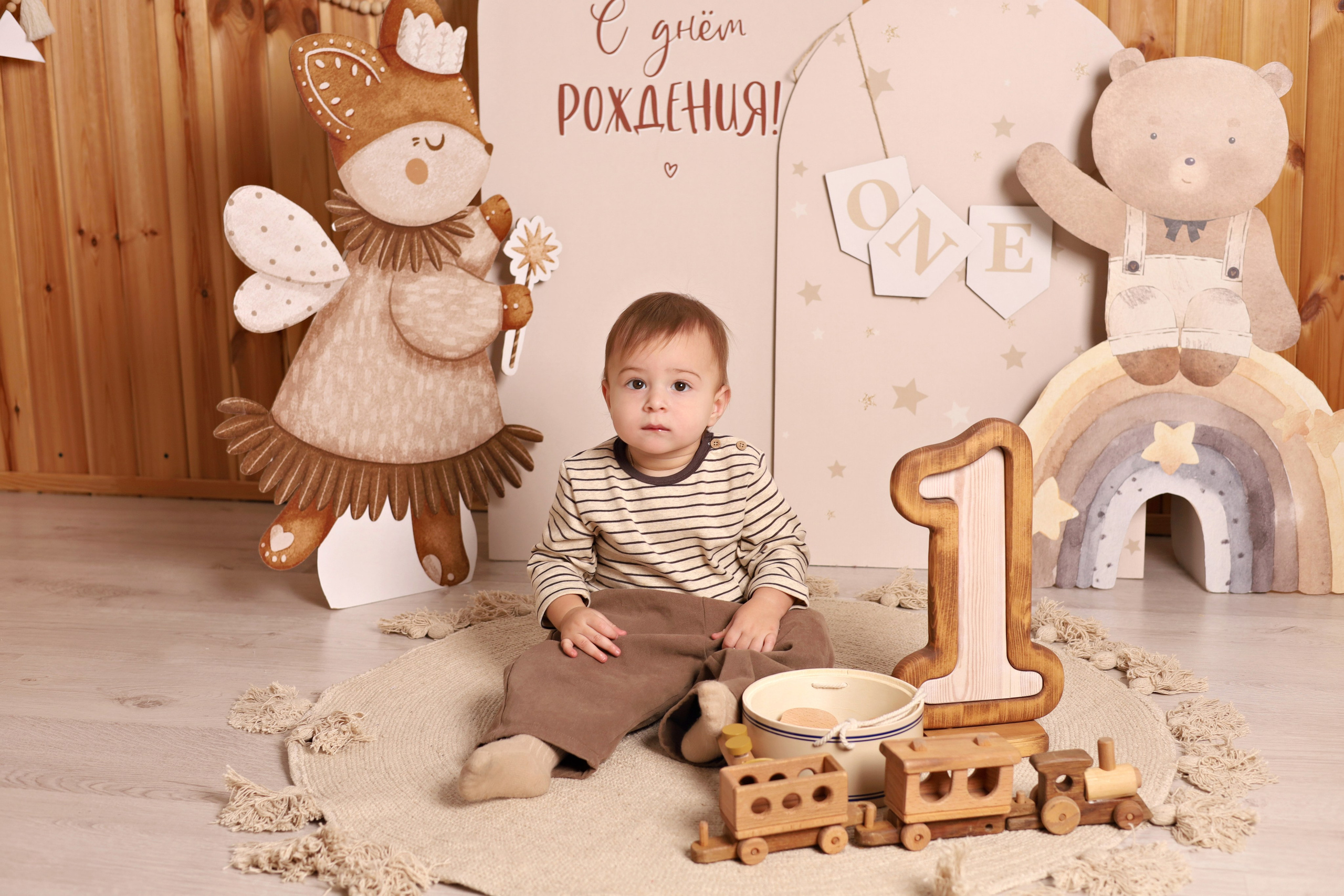 Годовасики. Детский фотограф новорожденных в Москве и Московской области Анна