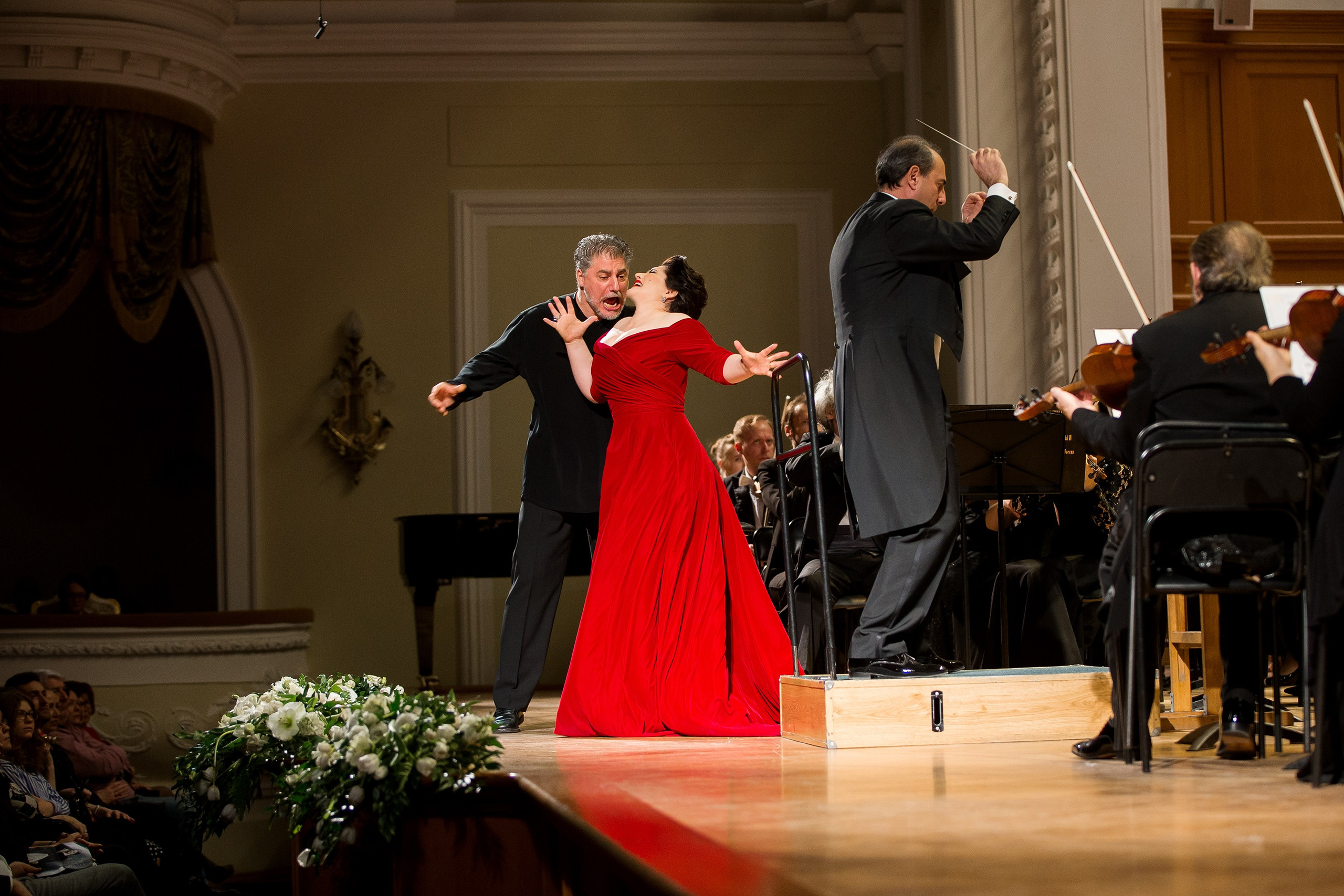 Хибла Герзмава и Хосе Кура. Консерватория. Главная