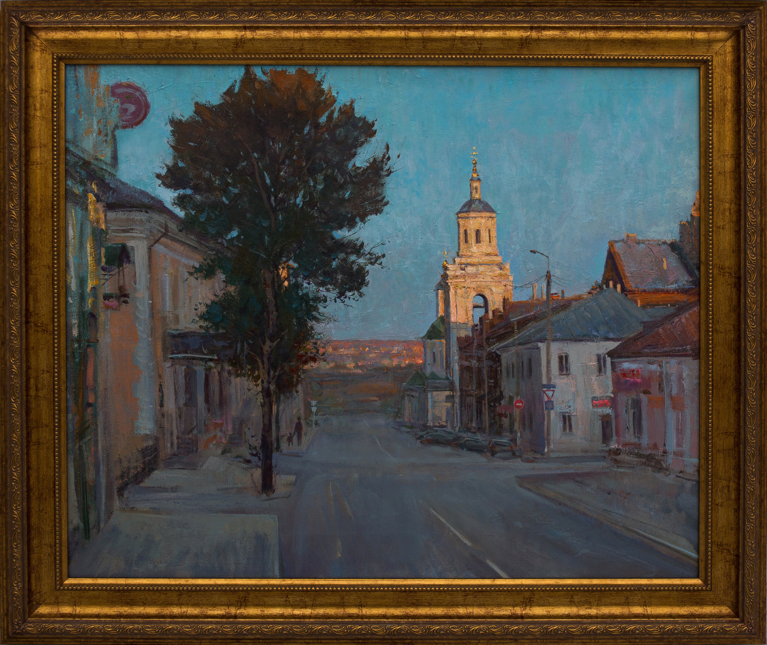 Тихий Вечер. Елец. Художник Александр Каверин