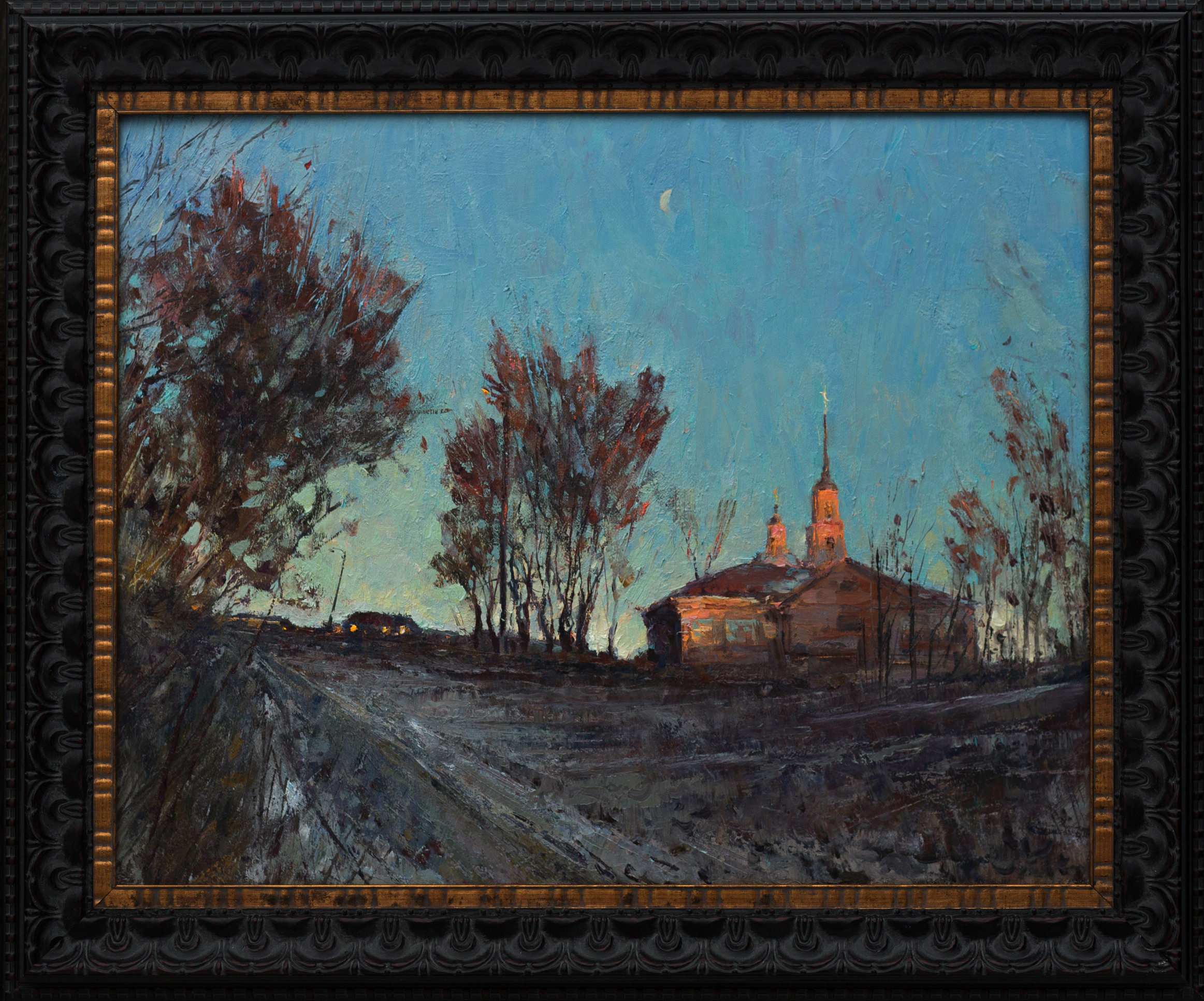 Аргомаченская слобода. Художник Александр Каверин