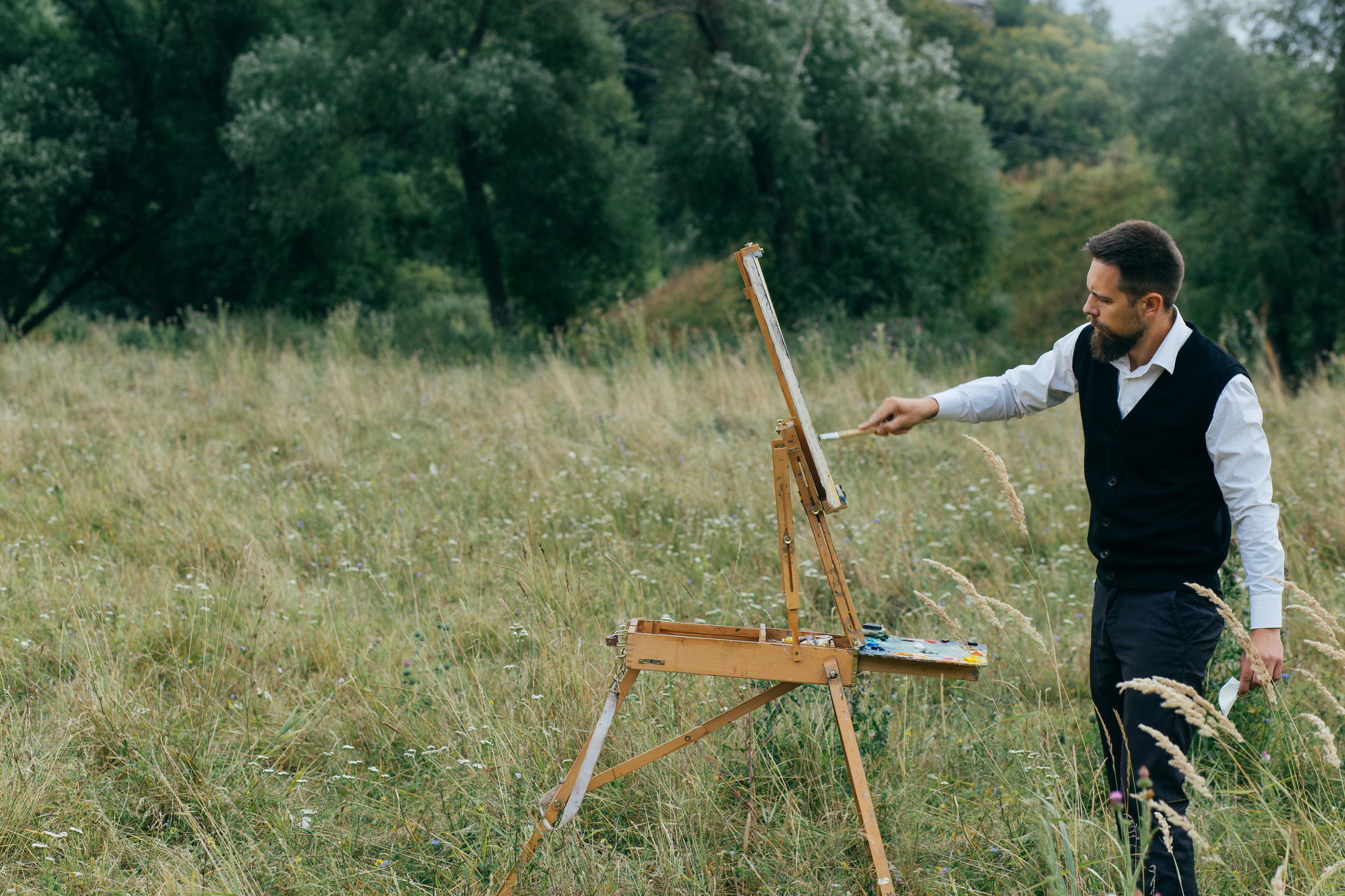 Художник Александр Каверин