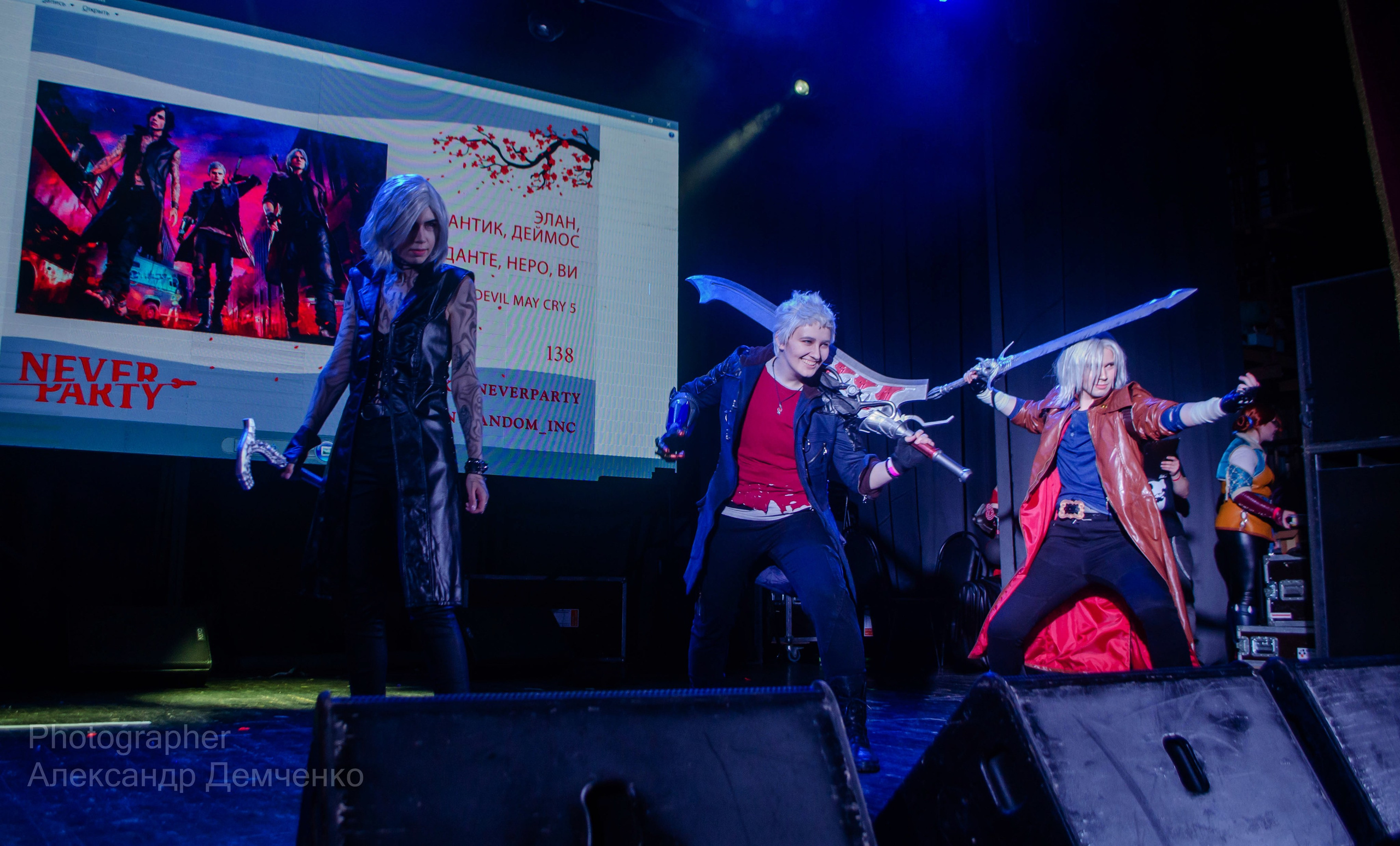 Фотосессия на фестивале косплея Never Party 3.0 в Москва