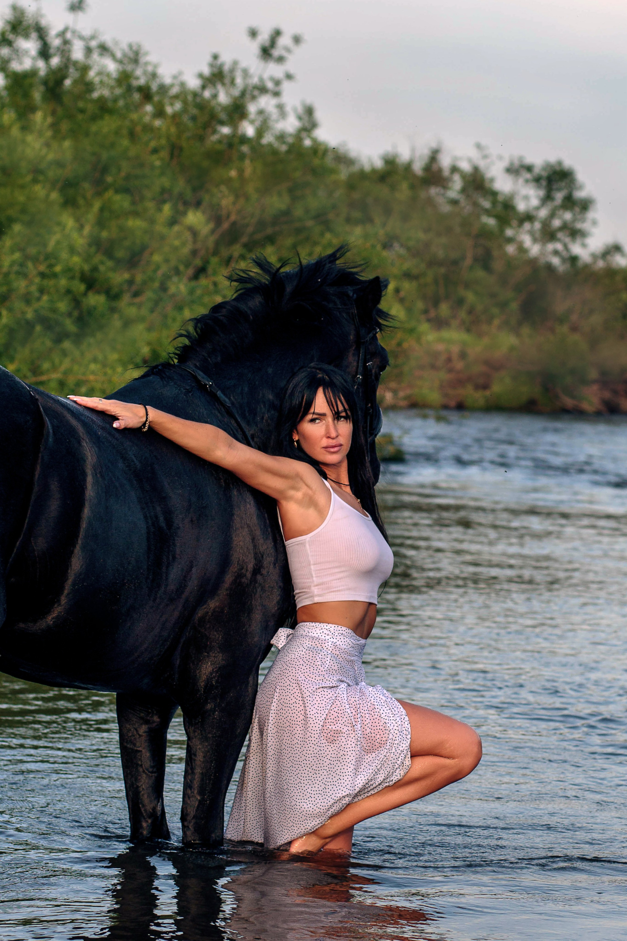 Фотосессии Емельяновский ипподром Мустанг. Конный фотограф в Красноярске — Любовь Похабова