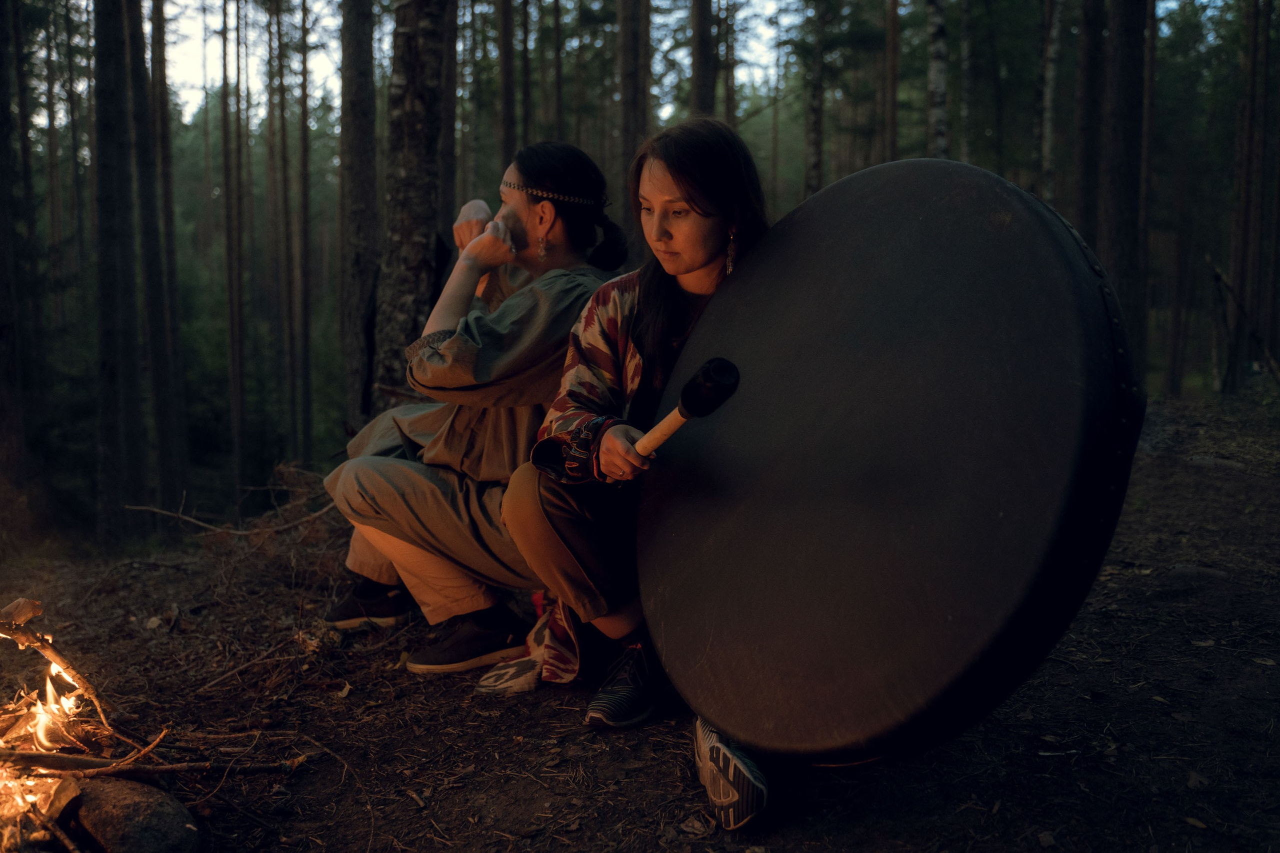 Шаманский фото-ретрит в Петяярви 2024. Лилия Гоца. Гунфу Шаолинь. Арт-фотография. Ретриты