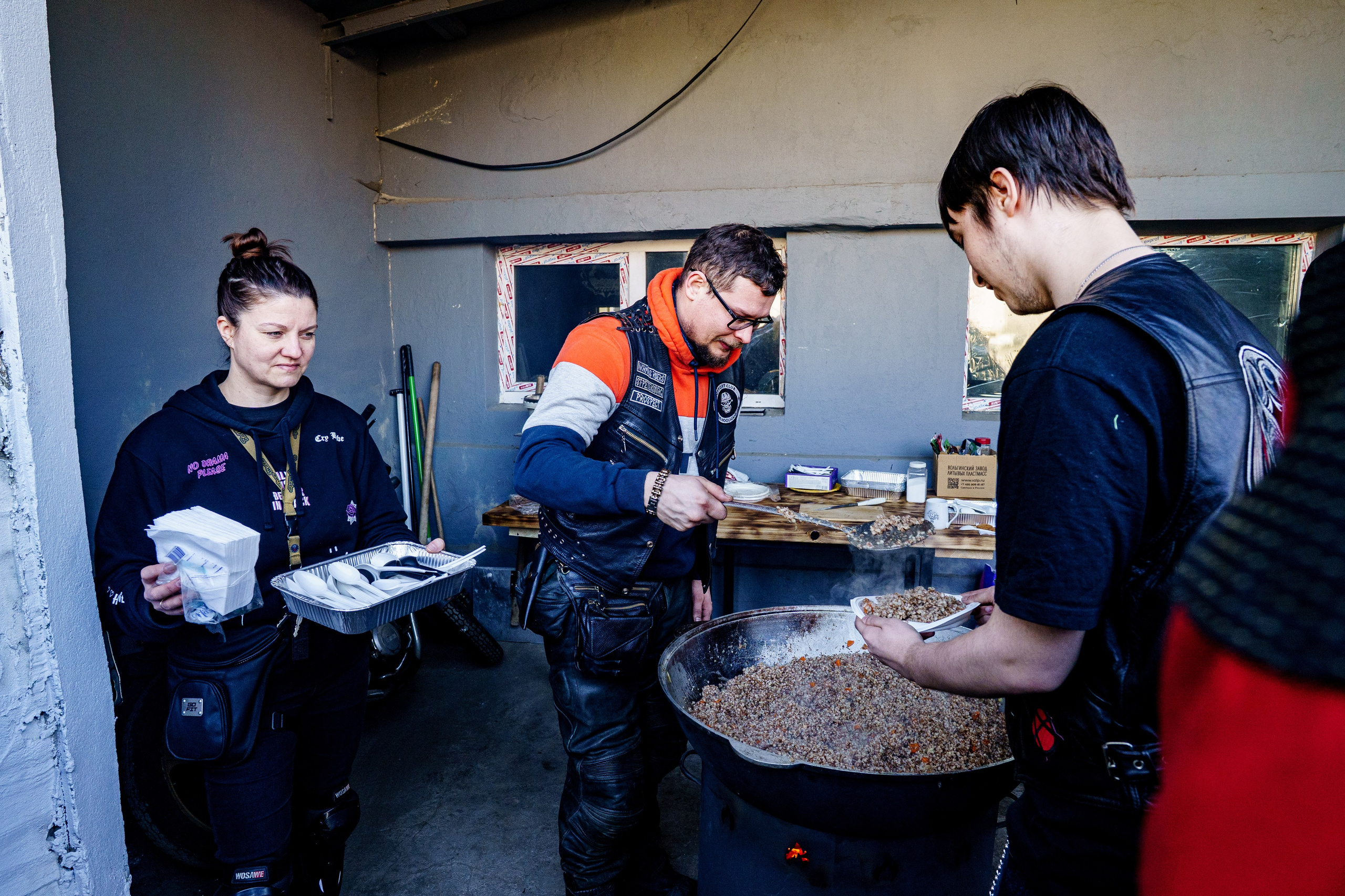 Прохват мотоклуба Norman Riders ч.2. Концертный и репортажный фотограф в Санкт-Петербурге Слава Пахомов