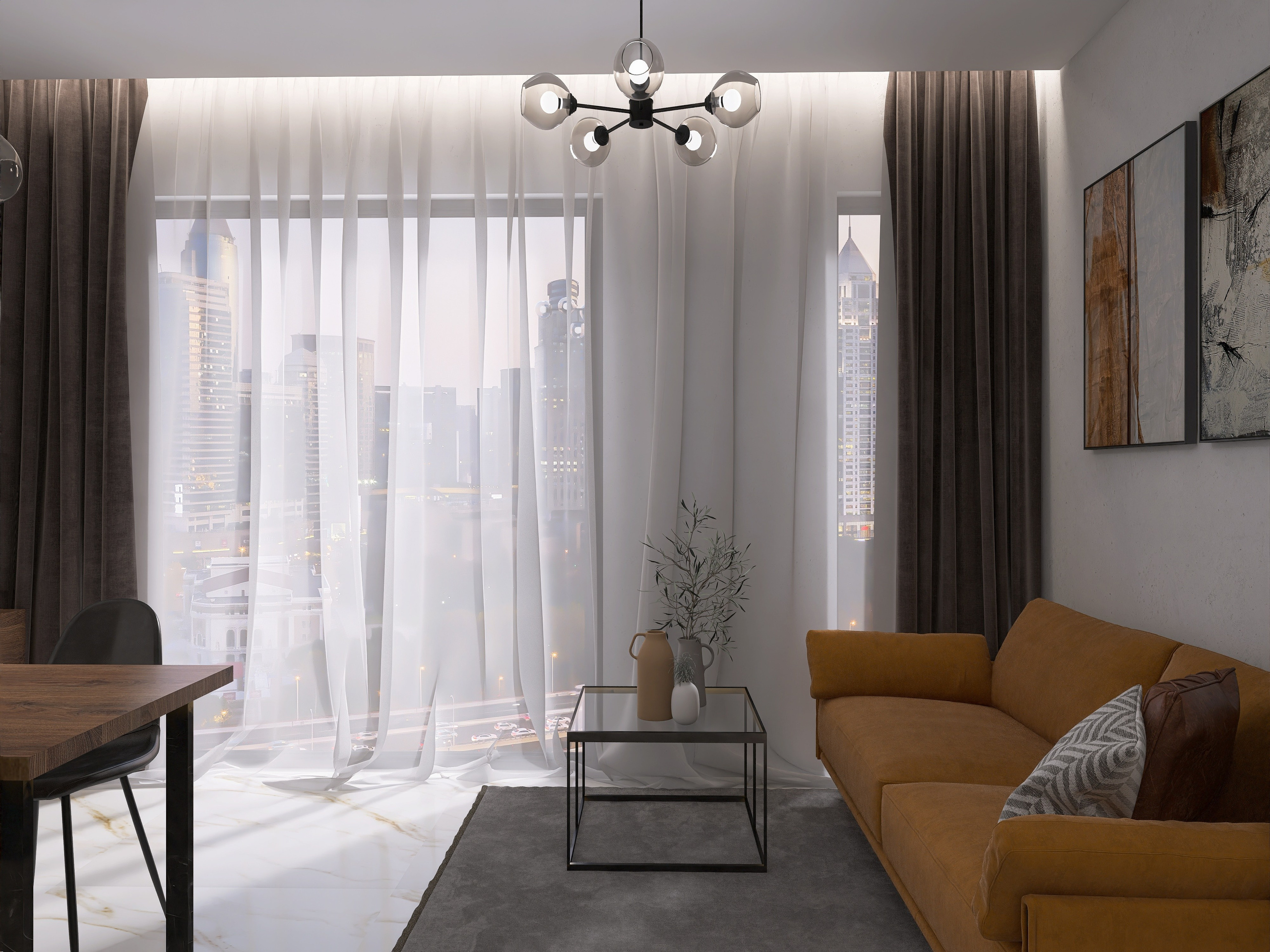 ЖК «City Bay» квартира 26 м². Дизайн для каждого