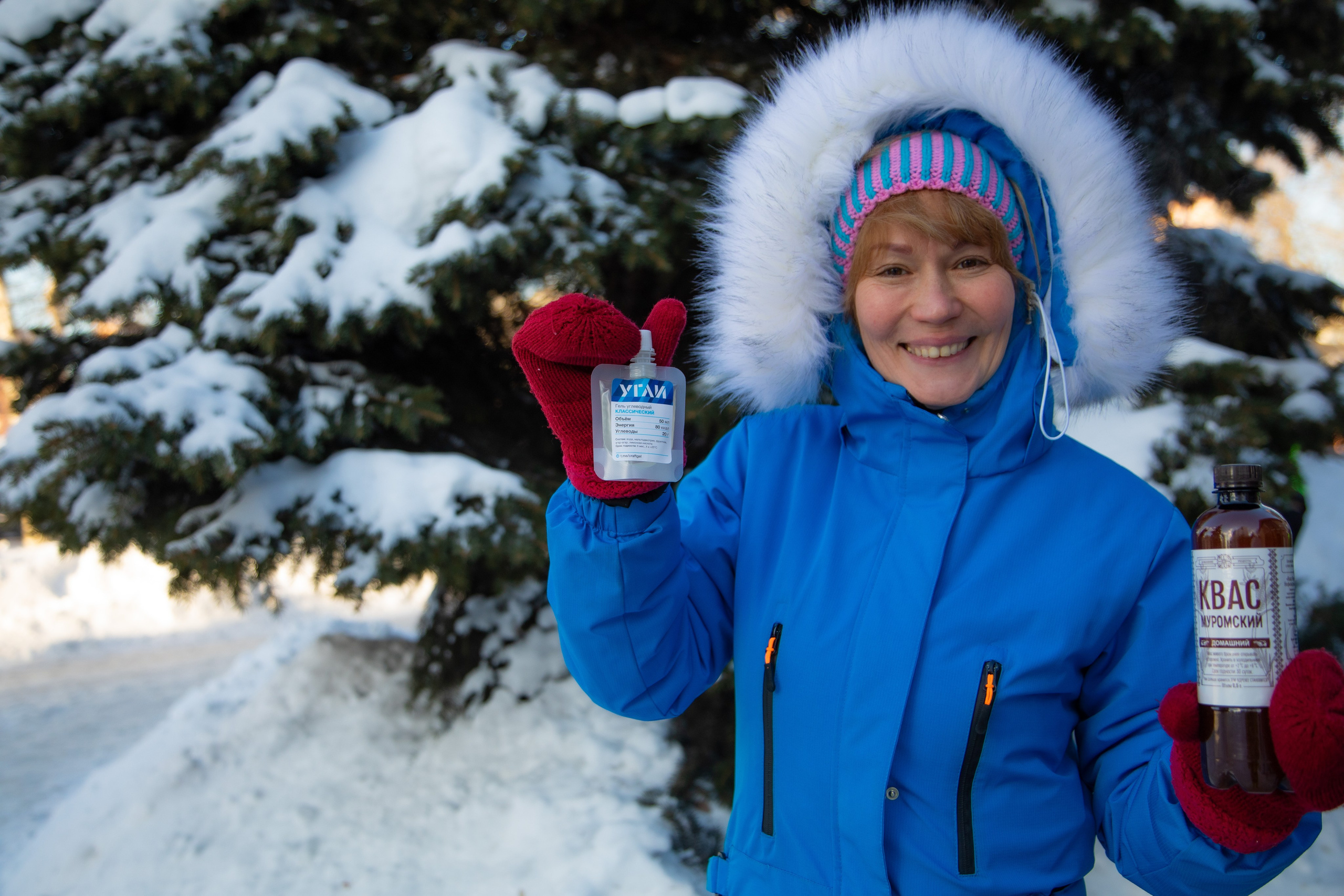 Марафон у дома, 7 этап, Химки, 21 января 2024 г. Фотограф Сергей Ловкий