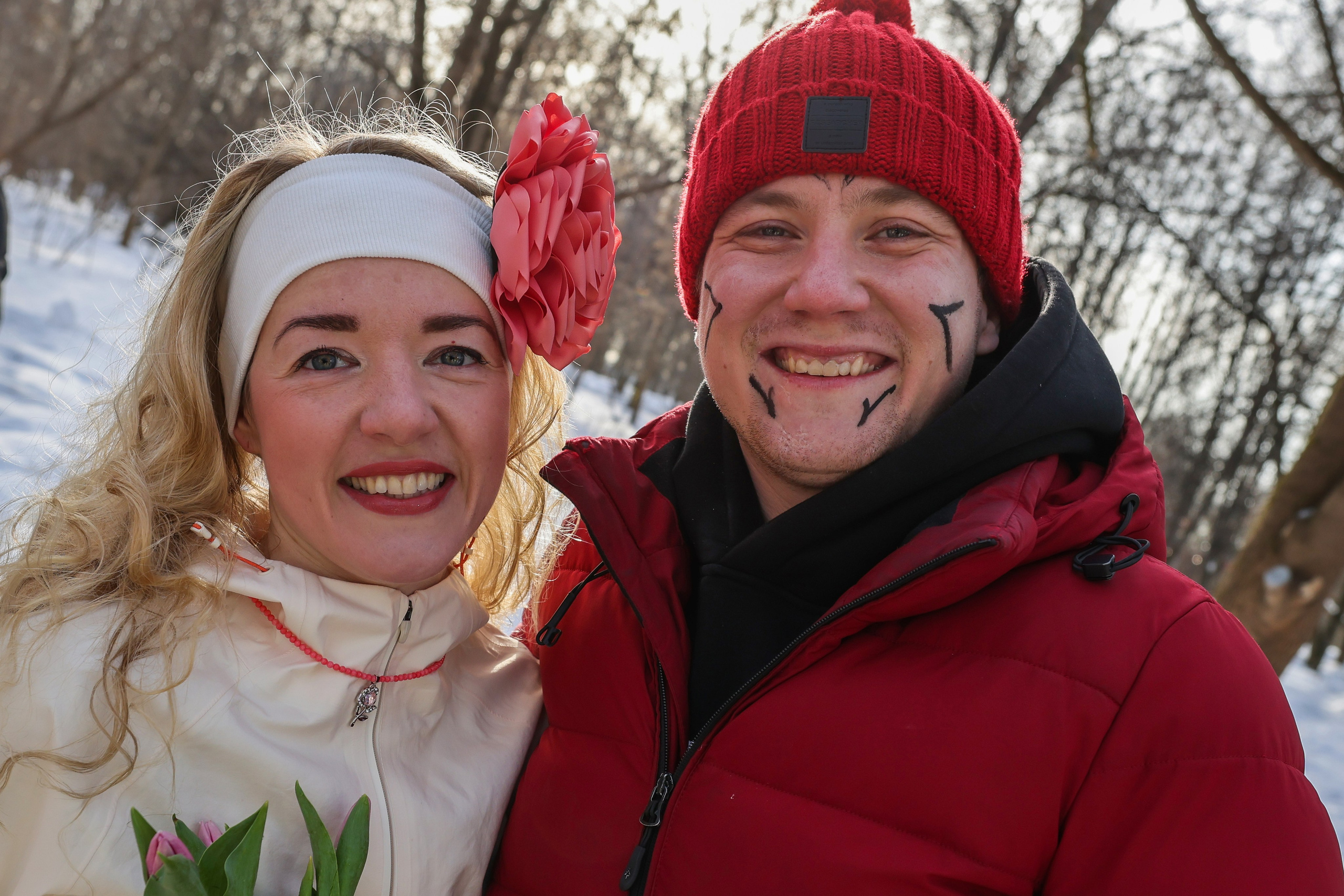 Тушиноги умеют поздравлять — 07.03.26. Фотограф Сергей Ловкий