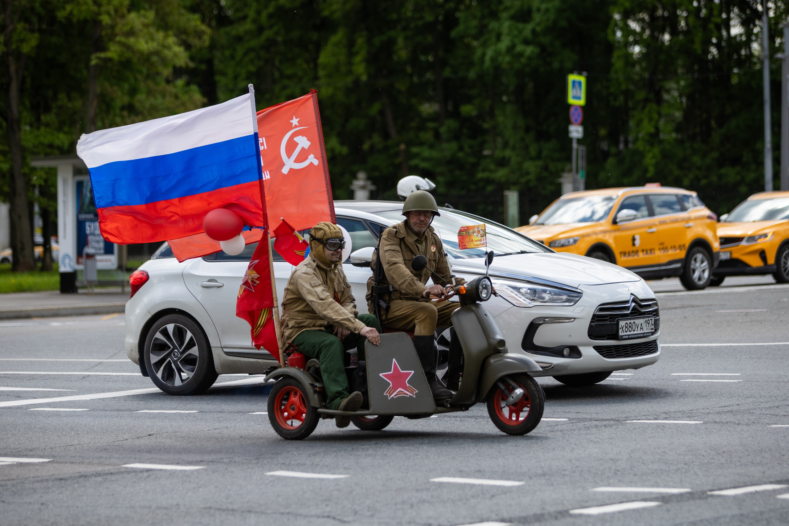 Московский мотофестиваль. Фотограф Сергей Ловкий