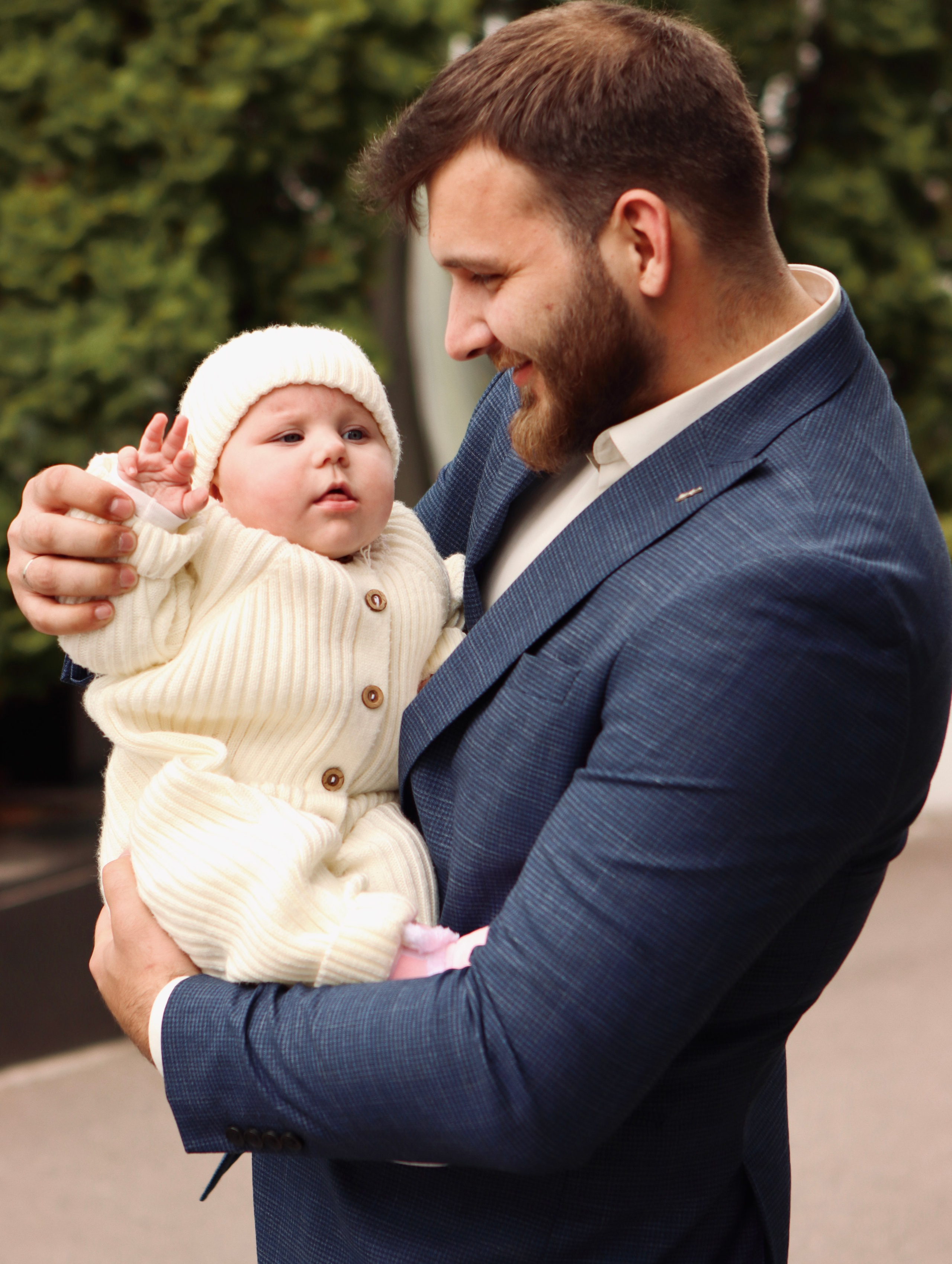 Анастасия и Вадим — крещение Виктории. Фотограф в Курске Смирнов Евгений