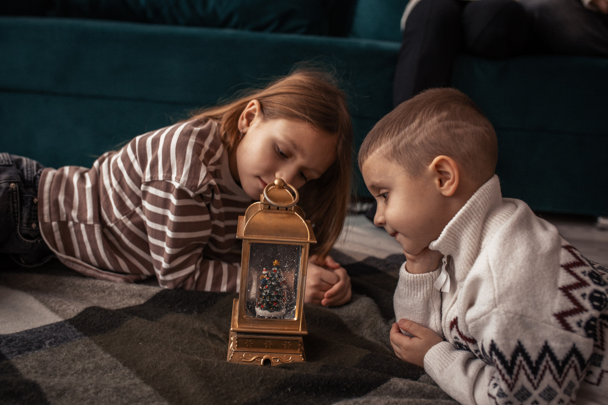 Мария с семьёй