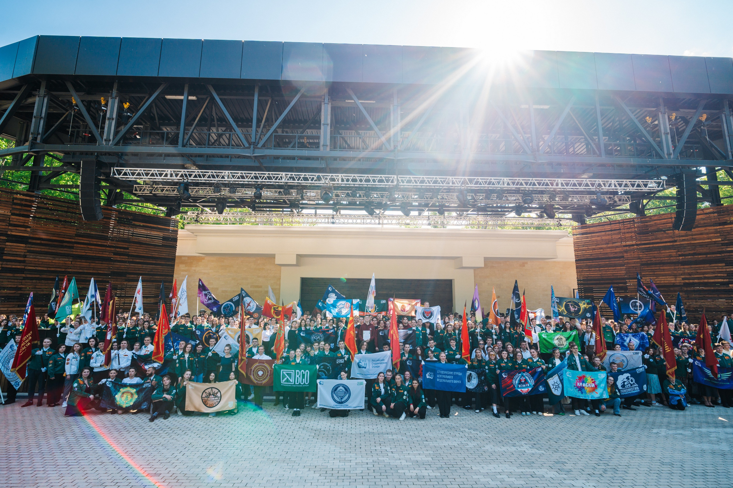 РСО Открытие трудового семестра. Фотограф в Воронеже Ольга Космодемьянская