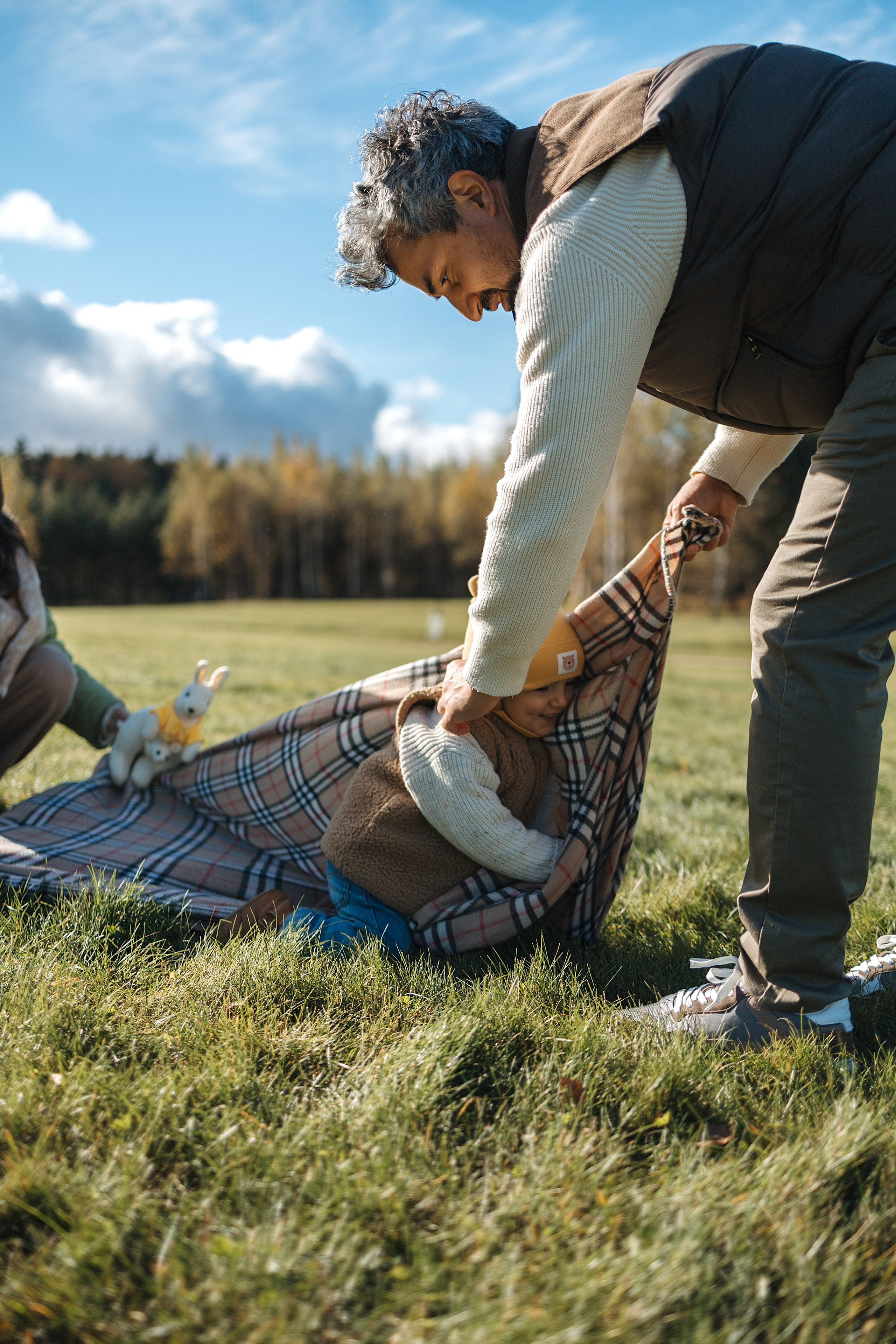 Осенняя семейная съемка. Фотограф Анималист в Москве Анастасия Жучкова