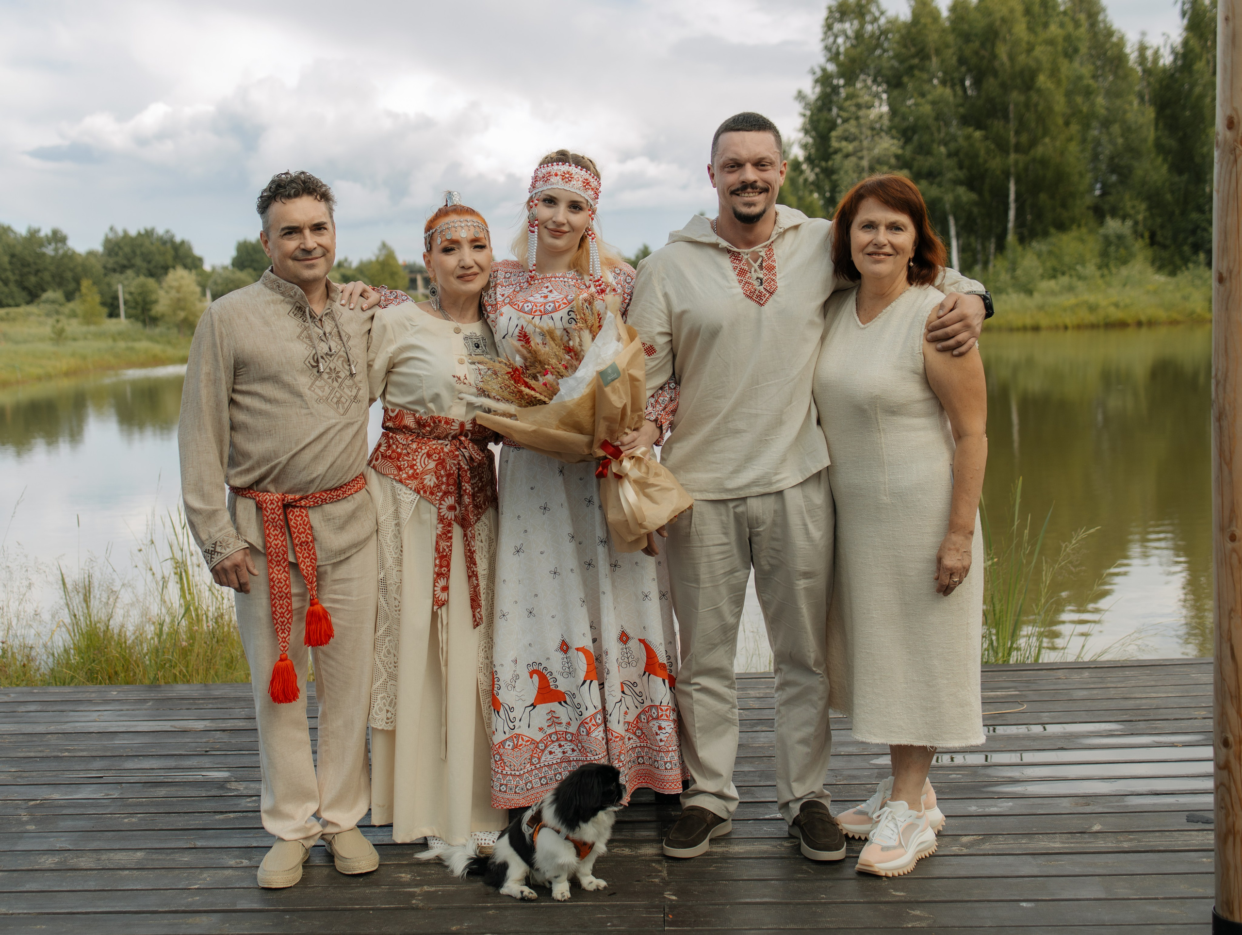 Яркая летняя свадьба в русском стиле Александр и Яна. Фотограф Углич и Ярославль Ольга Тятюшкина