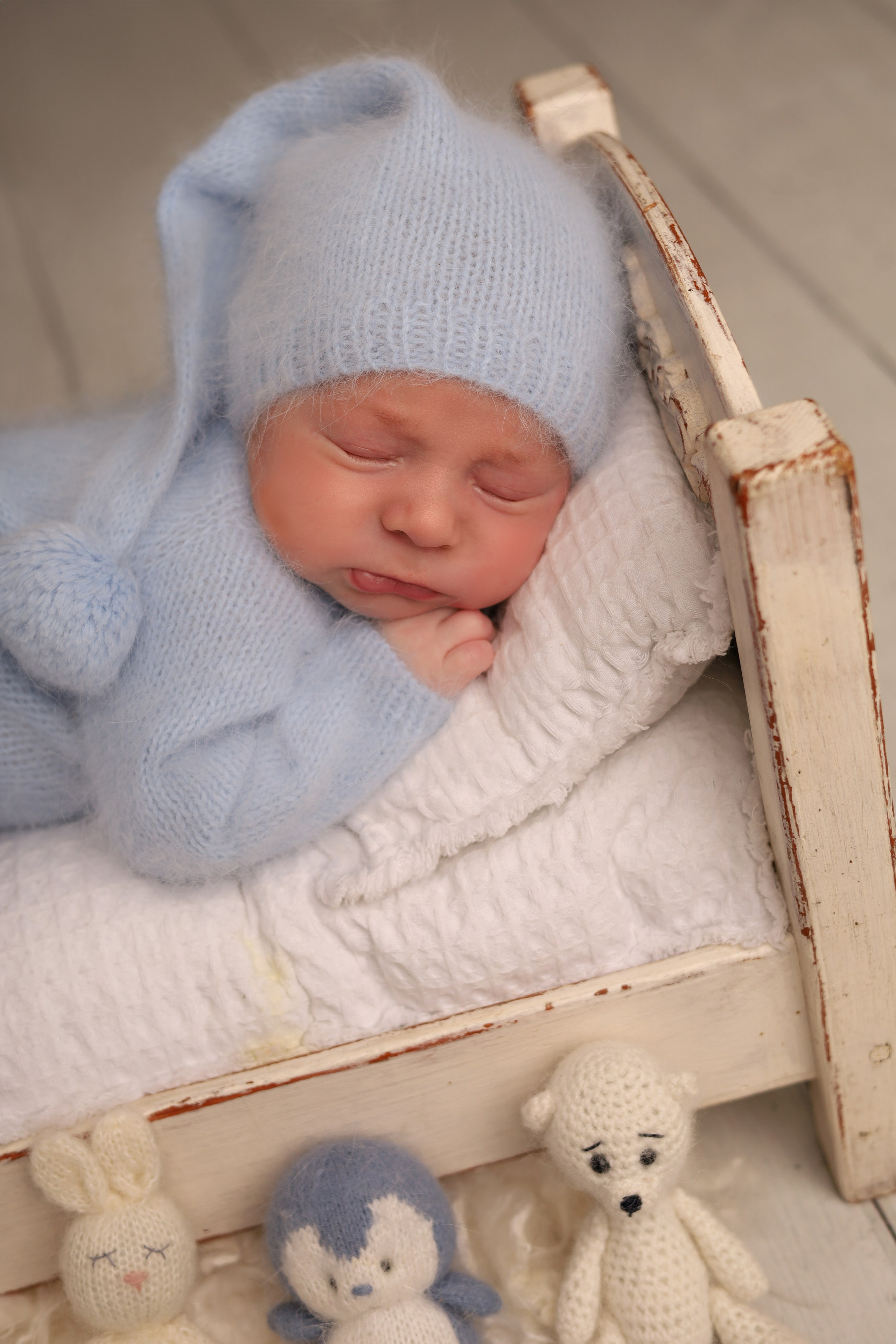 Ньюборн съемка Ромочки, 3 недельки. Детский фотограф новорожденных в Москве и Московской области Анна