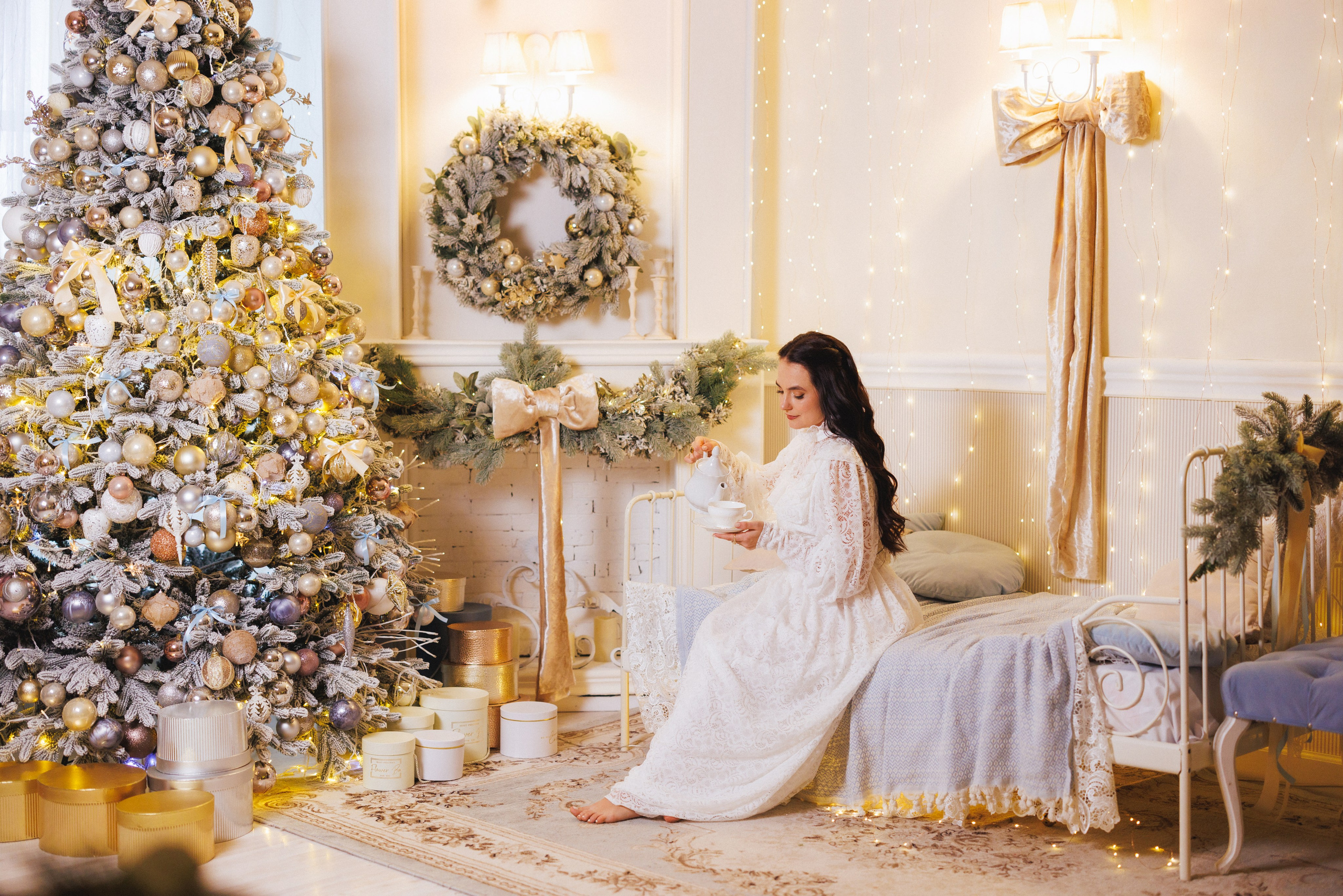 Новогодняя фотосессия в фотостудии «Авторская», город Краснодар. Семейный и детский фотограф в Краснодаре Анна Трашкова