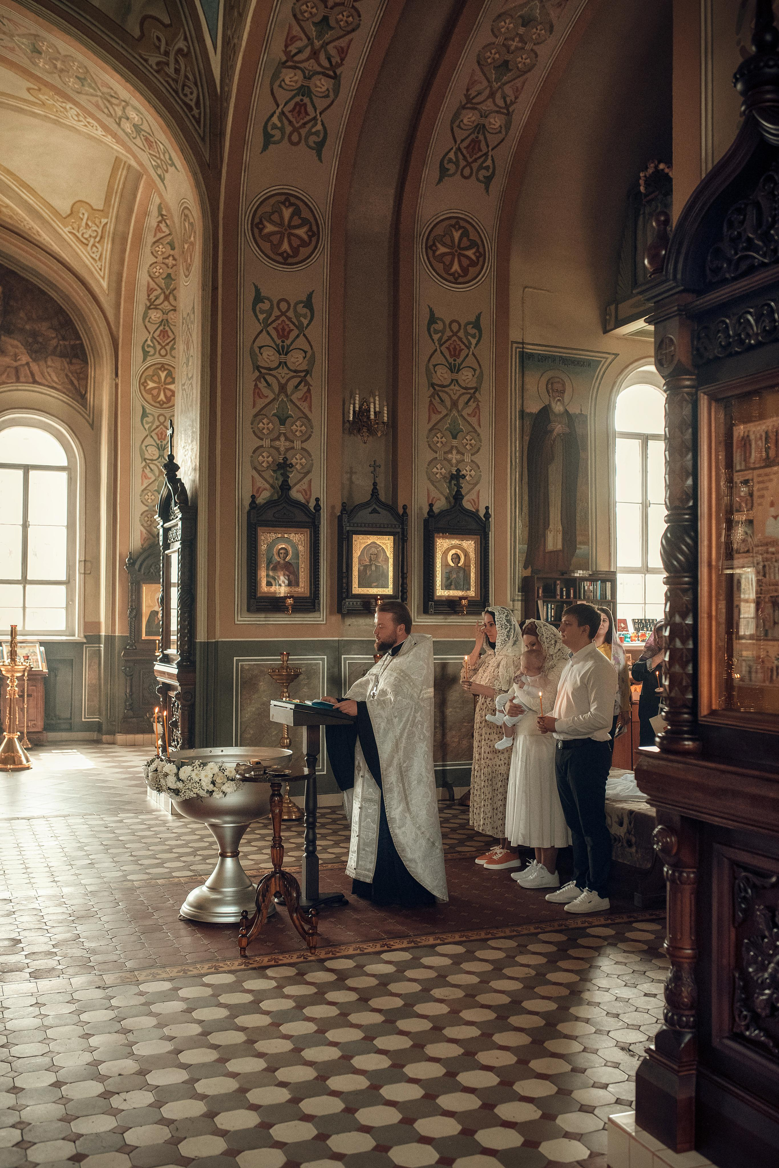 Таинство Крещения. Свадебный, семейный и детский фотограф в Москве и области