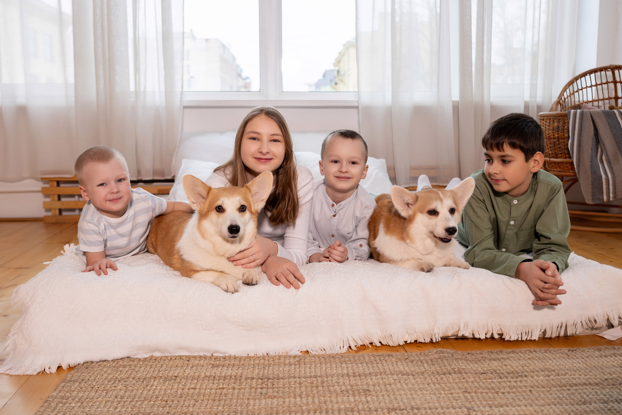 Фотосессия с корги. Семейный и свадебный фотограф в Санкт-Петербурге Татьяна Швыкова
