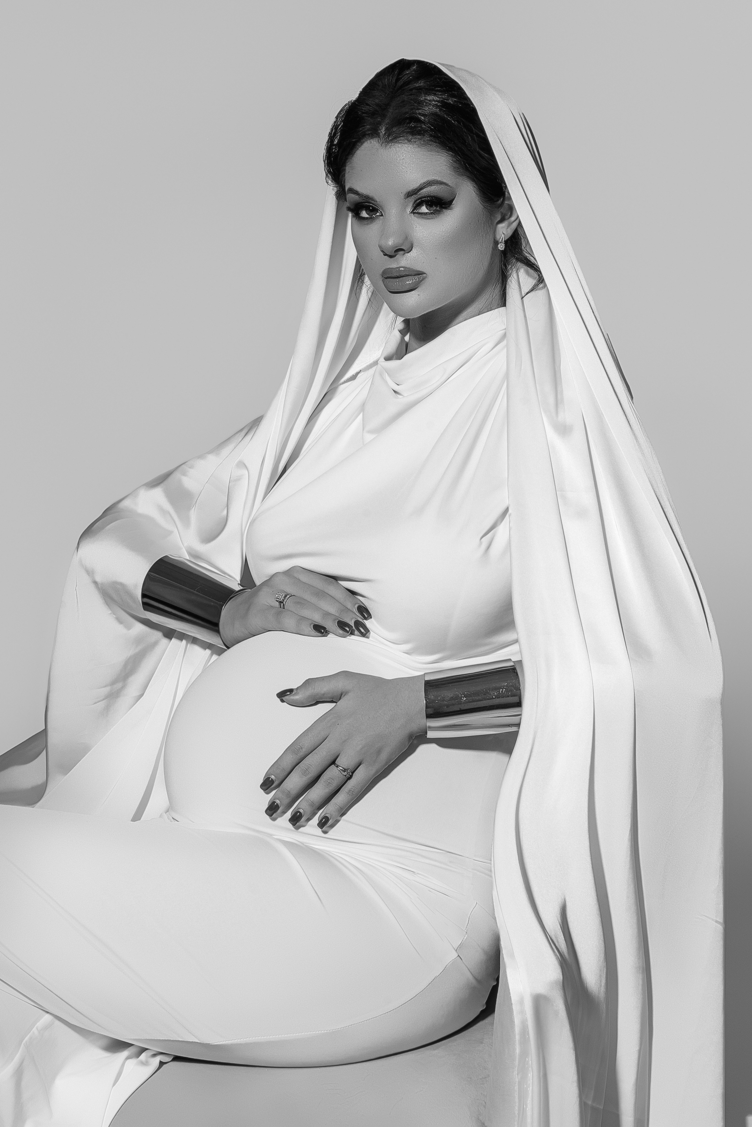 Аня и Максим. Фотограф беременности и новорожденных в Рязани