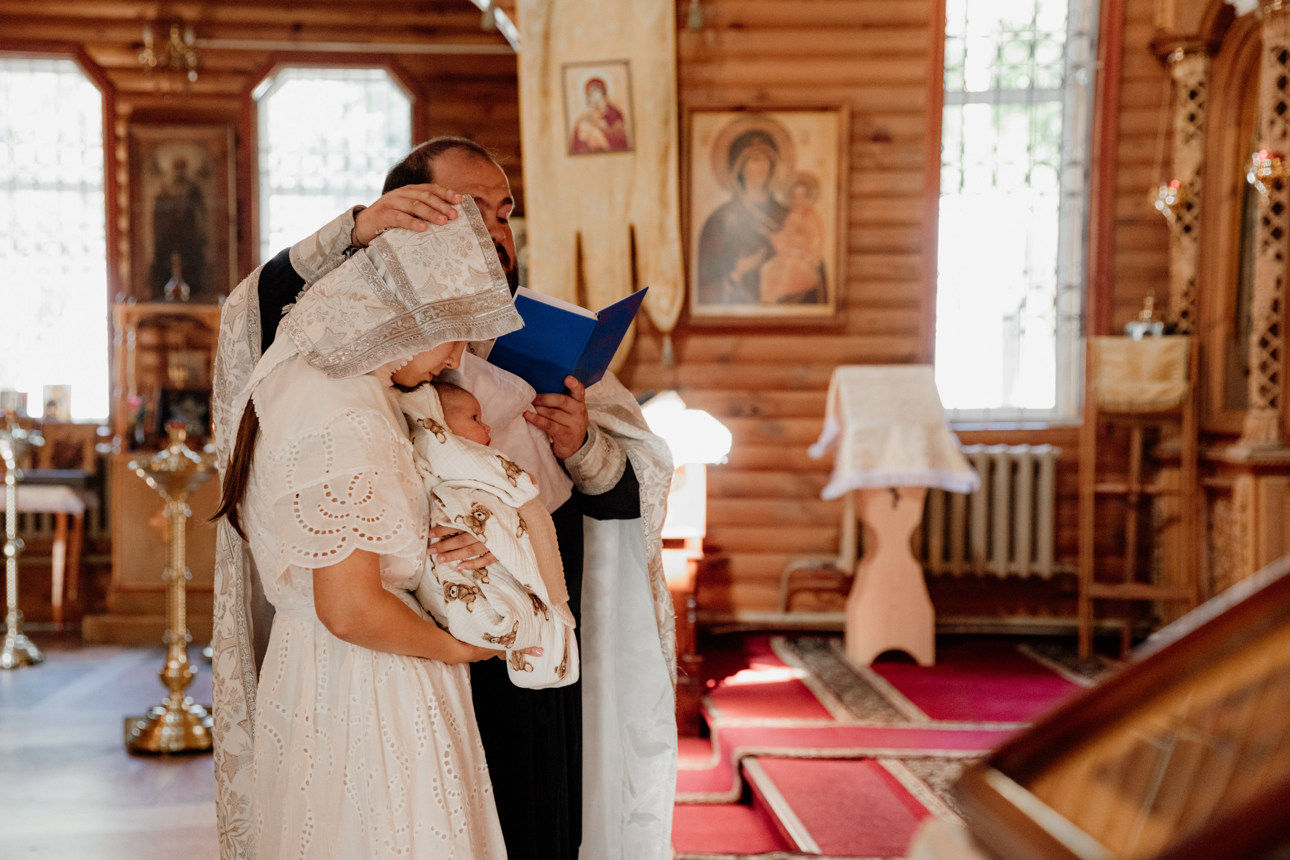 Крещение Таисии. Семейный фотограф документалист в Пензе Лопатинская Татья