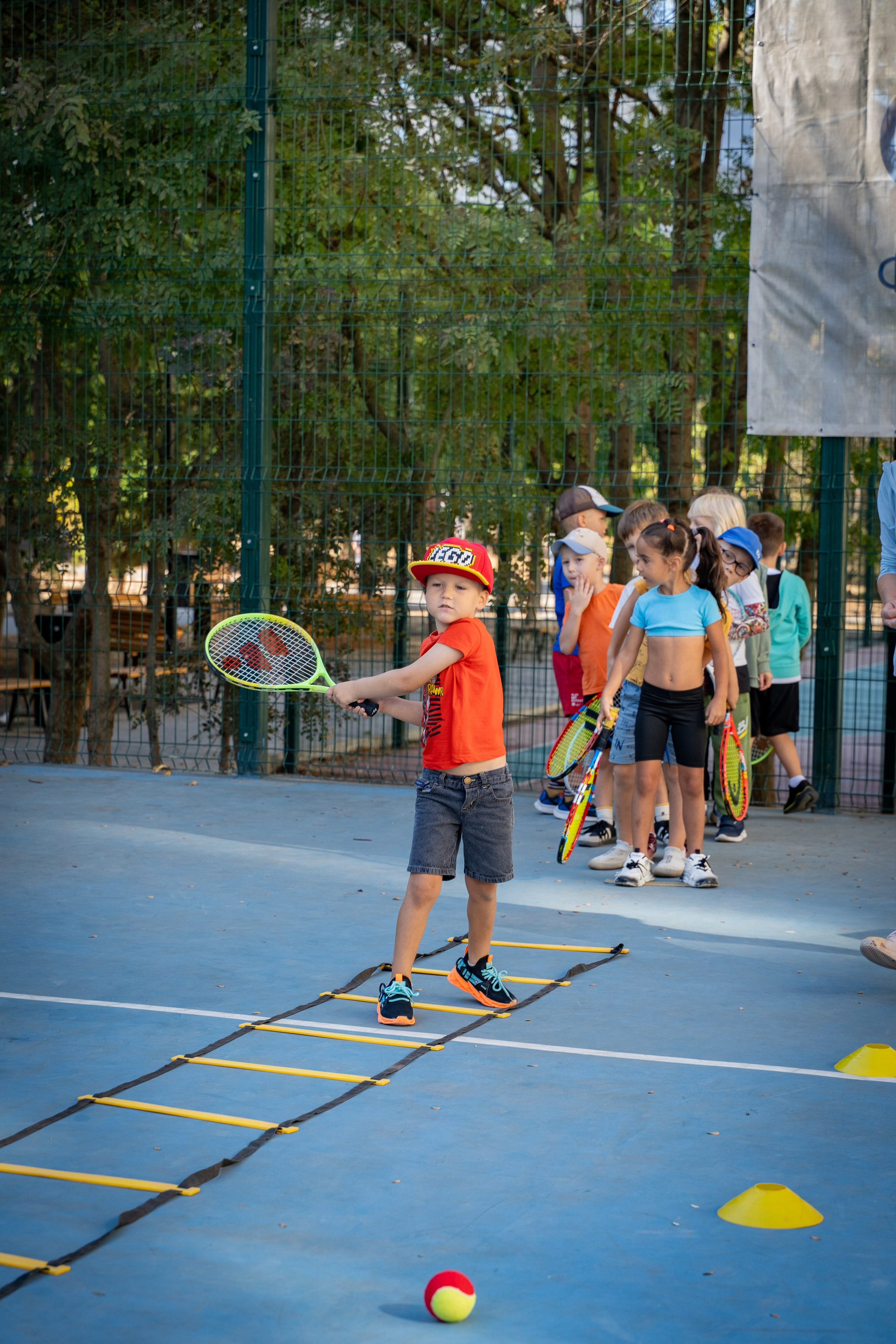 Федерация тенниса Севастополь. Малыши. Анастасия Дунаева. Фотограф в Севастополе