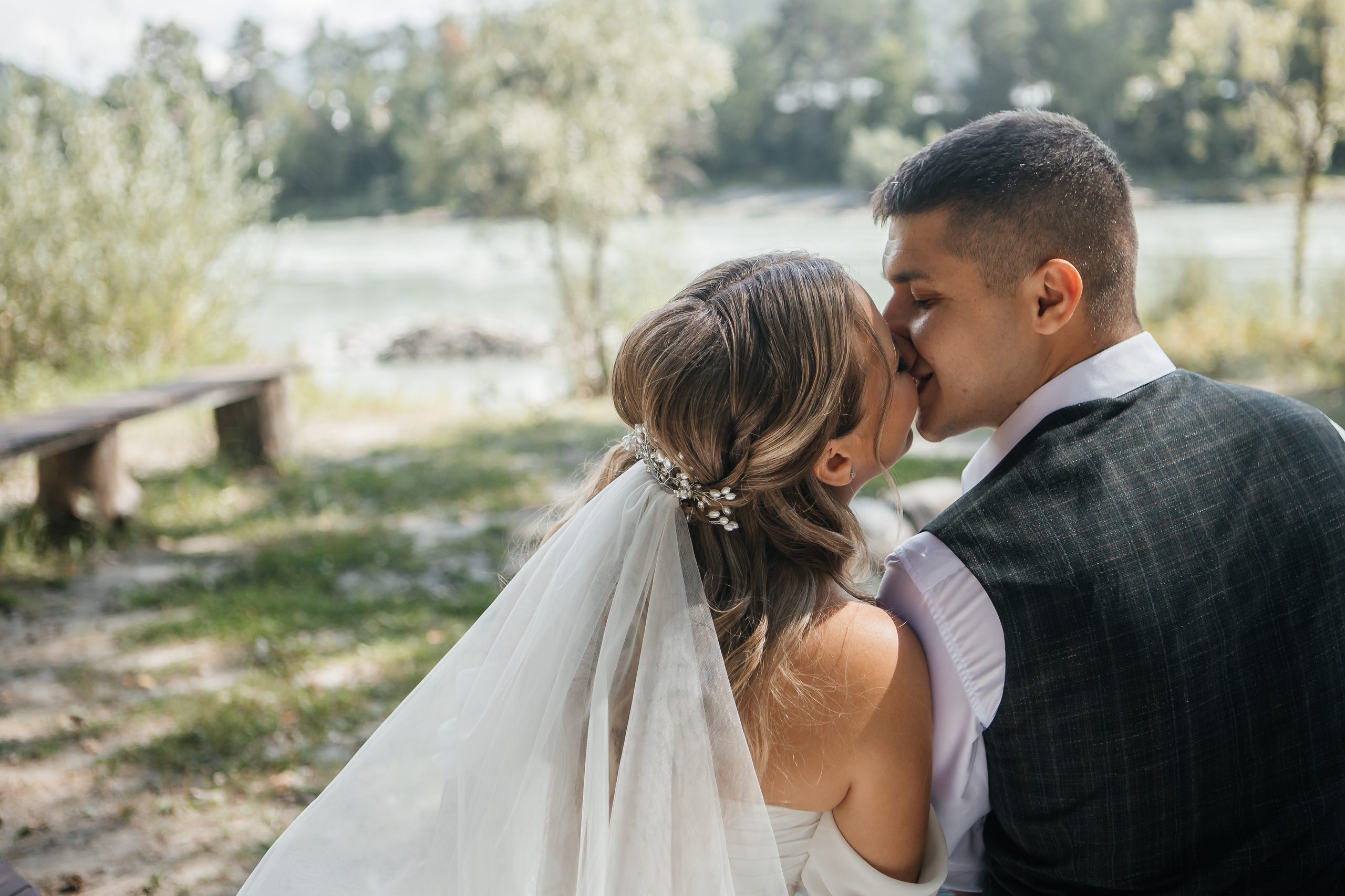 Свадебная фотосессия в горах. Дарья Белякова. Свадебный, детский и семейный фотограф в городе Бийск