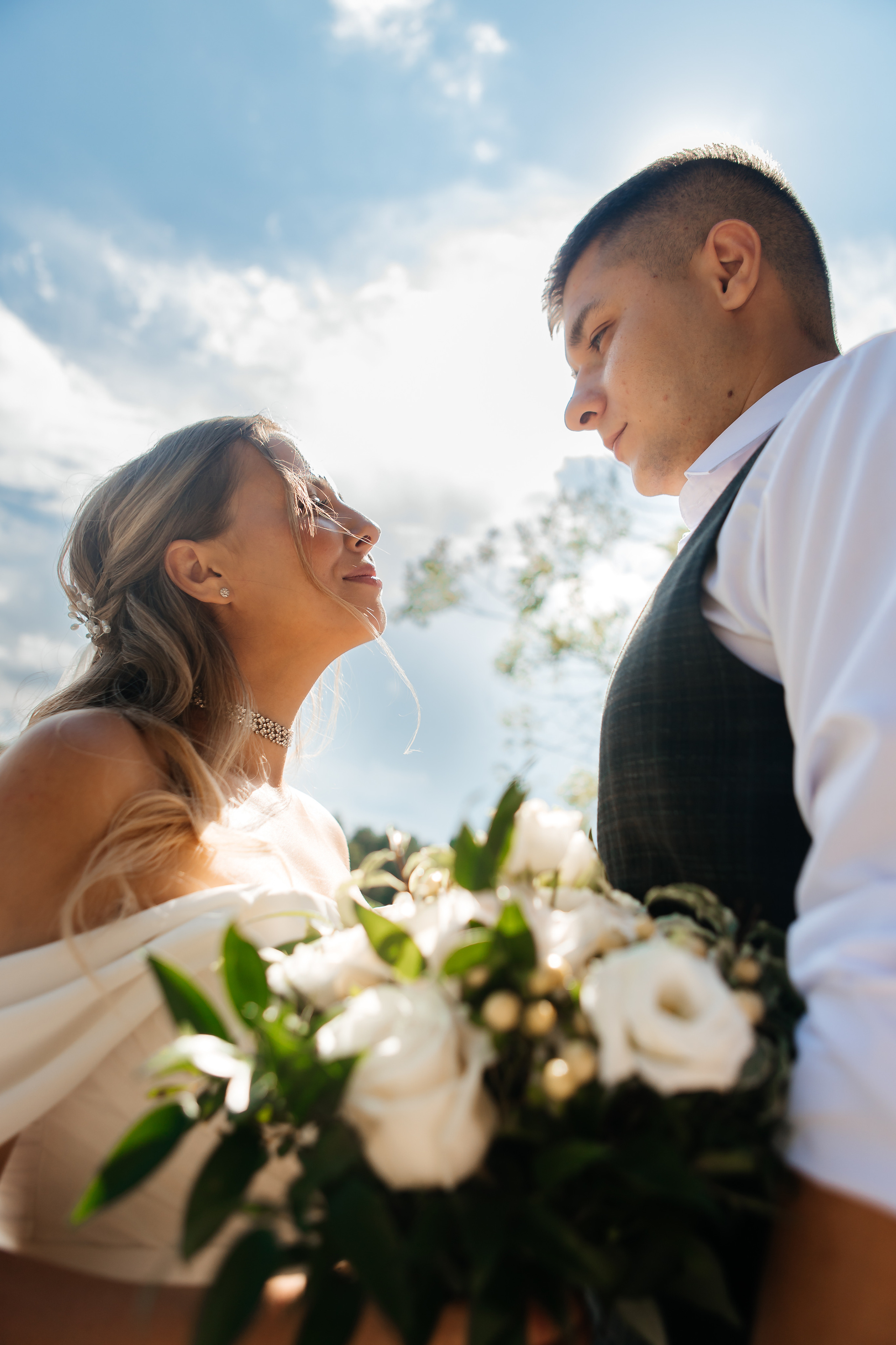 Свадебная фотосессия в горах. Дарья Белякова. Свадебный, детский и семейный фотограф в городе Бийск