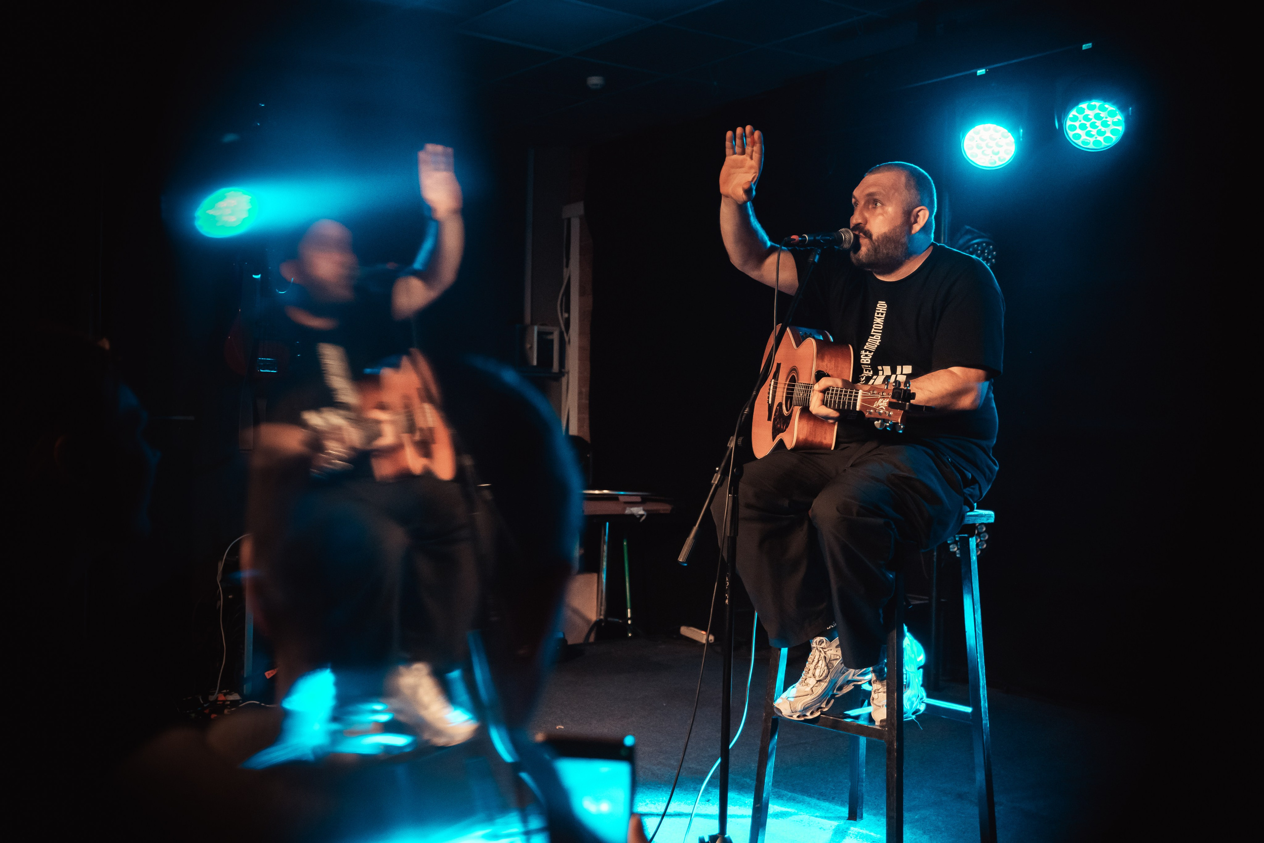 Костя Кулясов. Анимация. Красноярск, 10.06.2025. Бар 64/6. Фотограф Регина Крикунова г. Красноярск