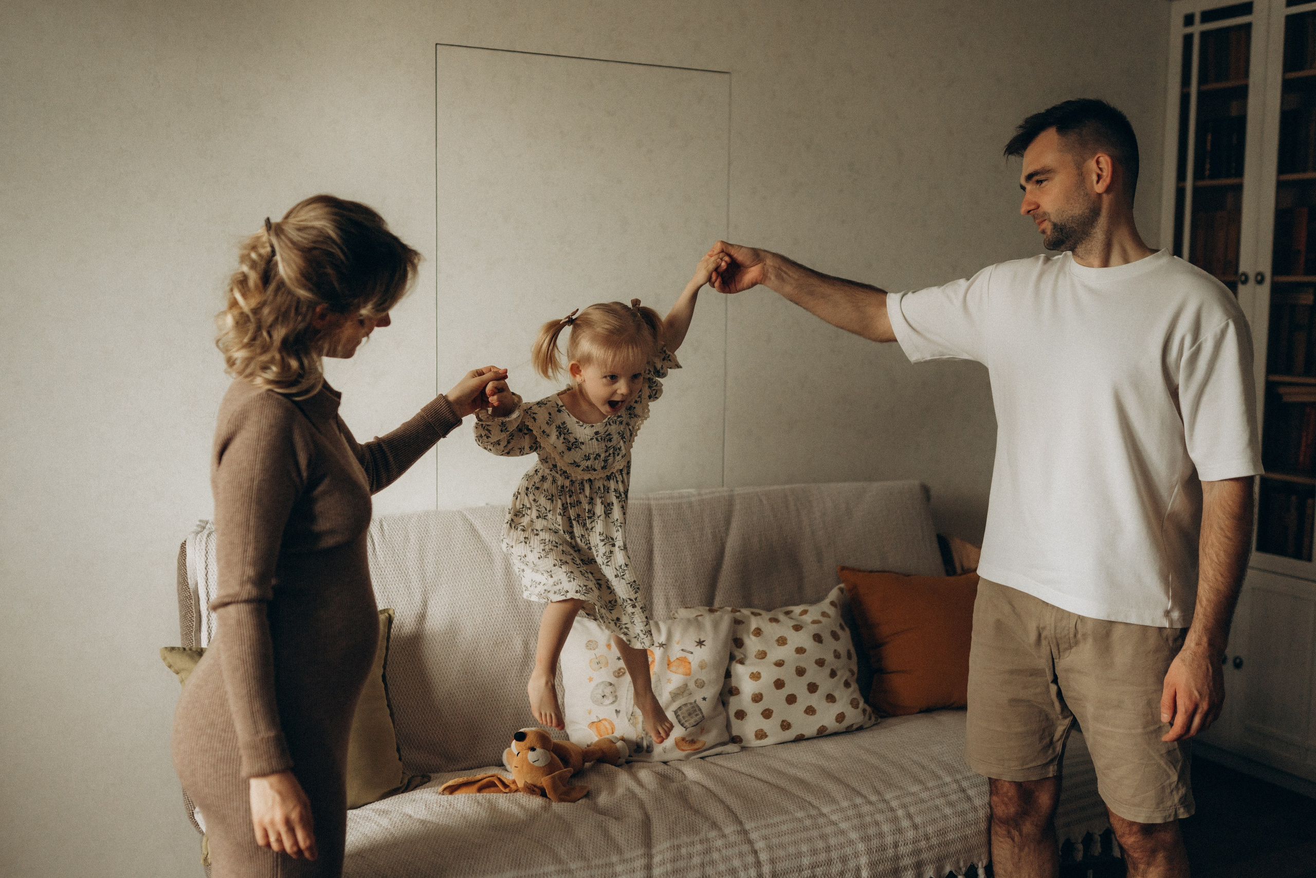 Саша, Паша и София. Семейный lifestyle фотограф в Москве Рената Рафикова