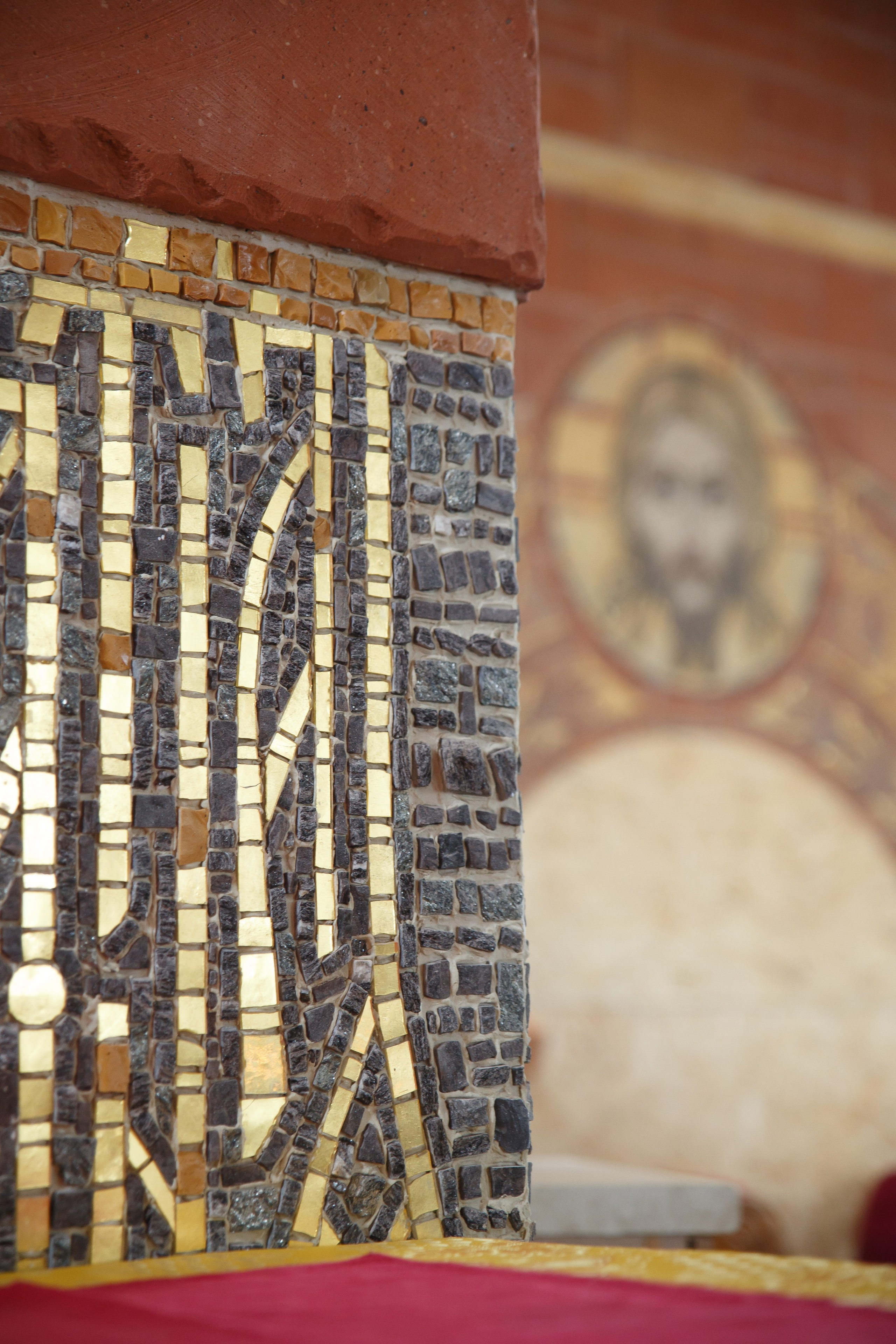 Успенский собор в монастыре Бештау. НИИКОРОВИН- мастерская мозаики и монументального искусства