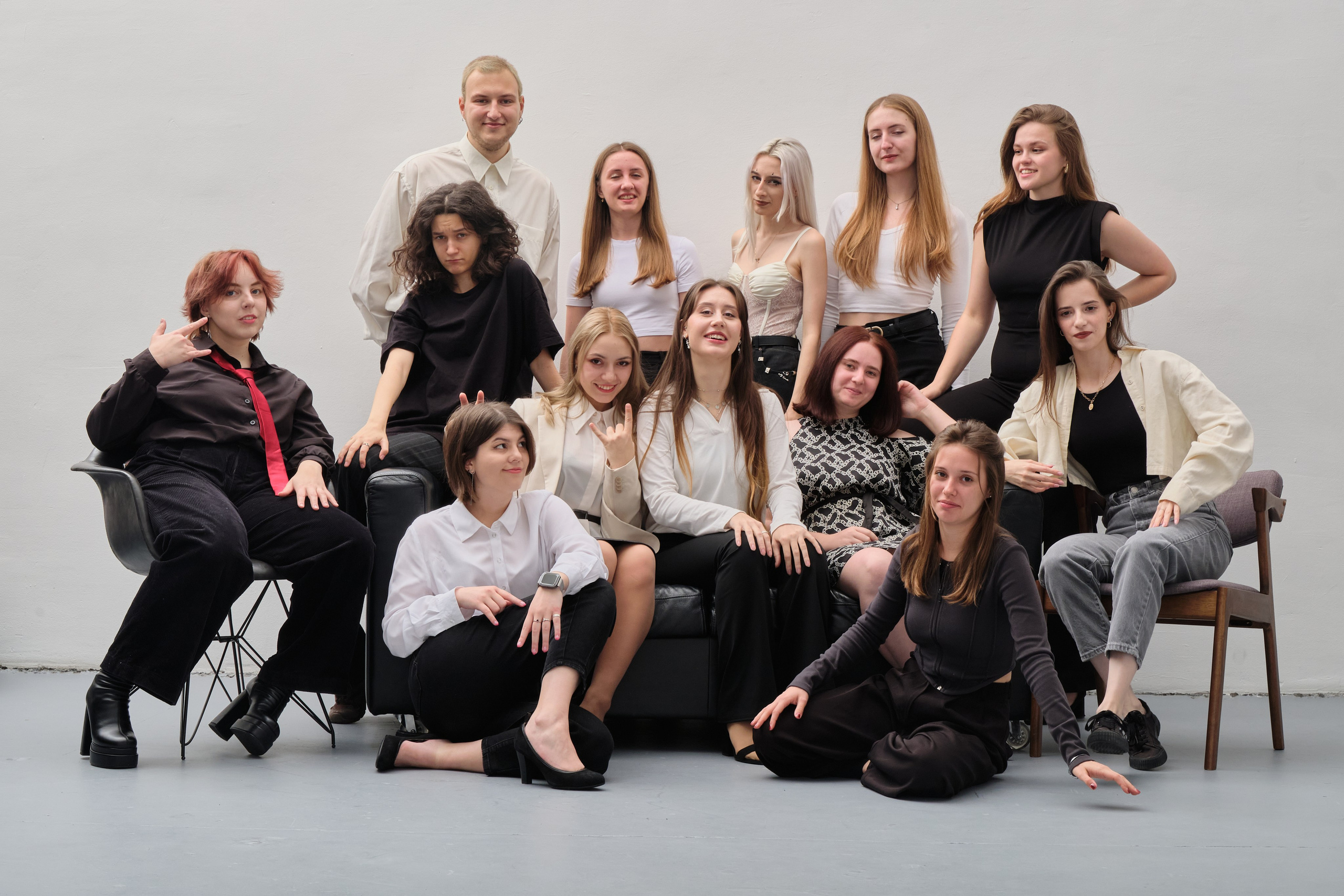 Студенты на выпускной альбом. Goncharov Tim