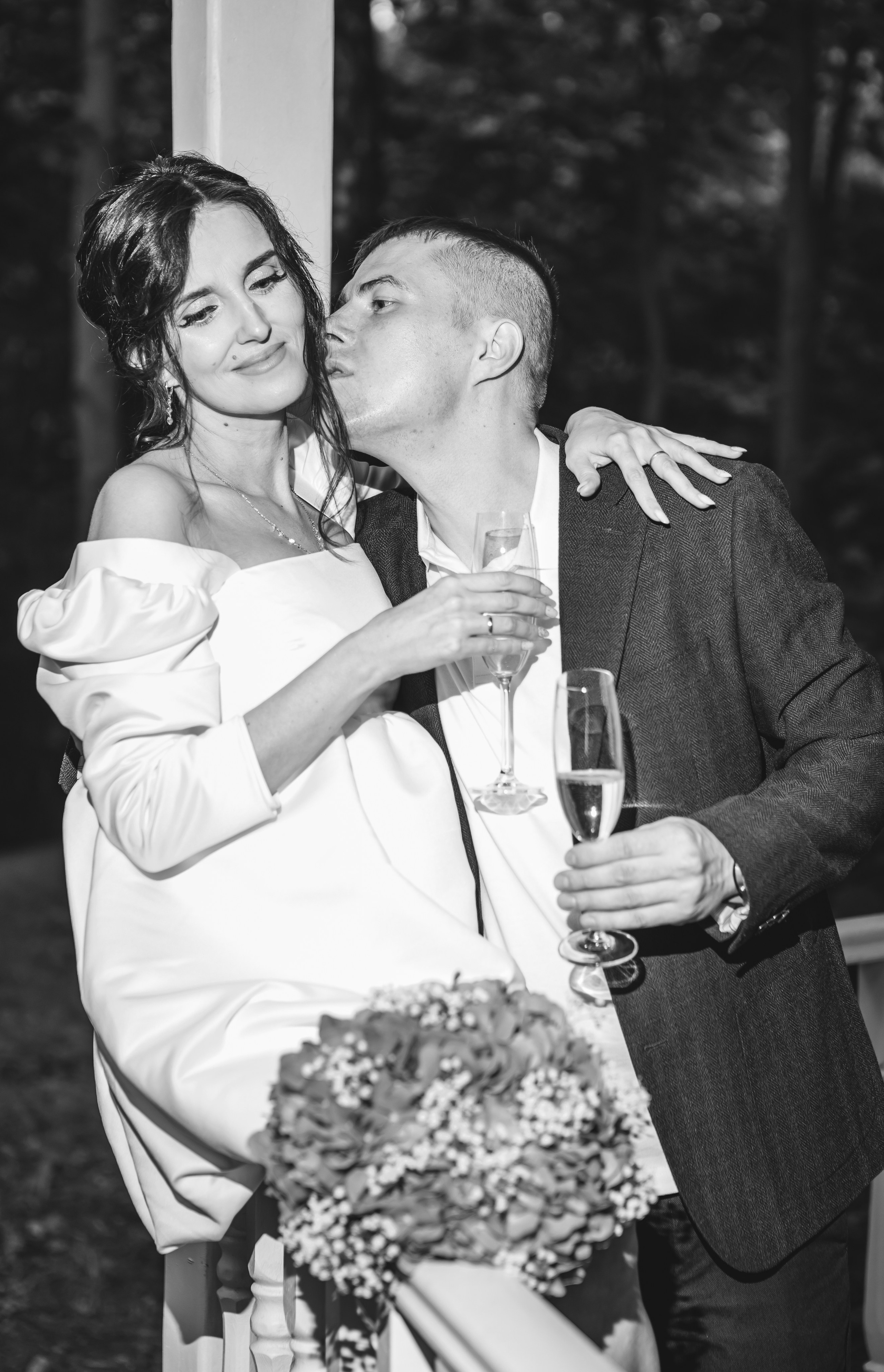 Свадебное Портфолио. Сайт с красивыми фотографиями и людьми