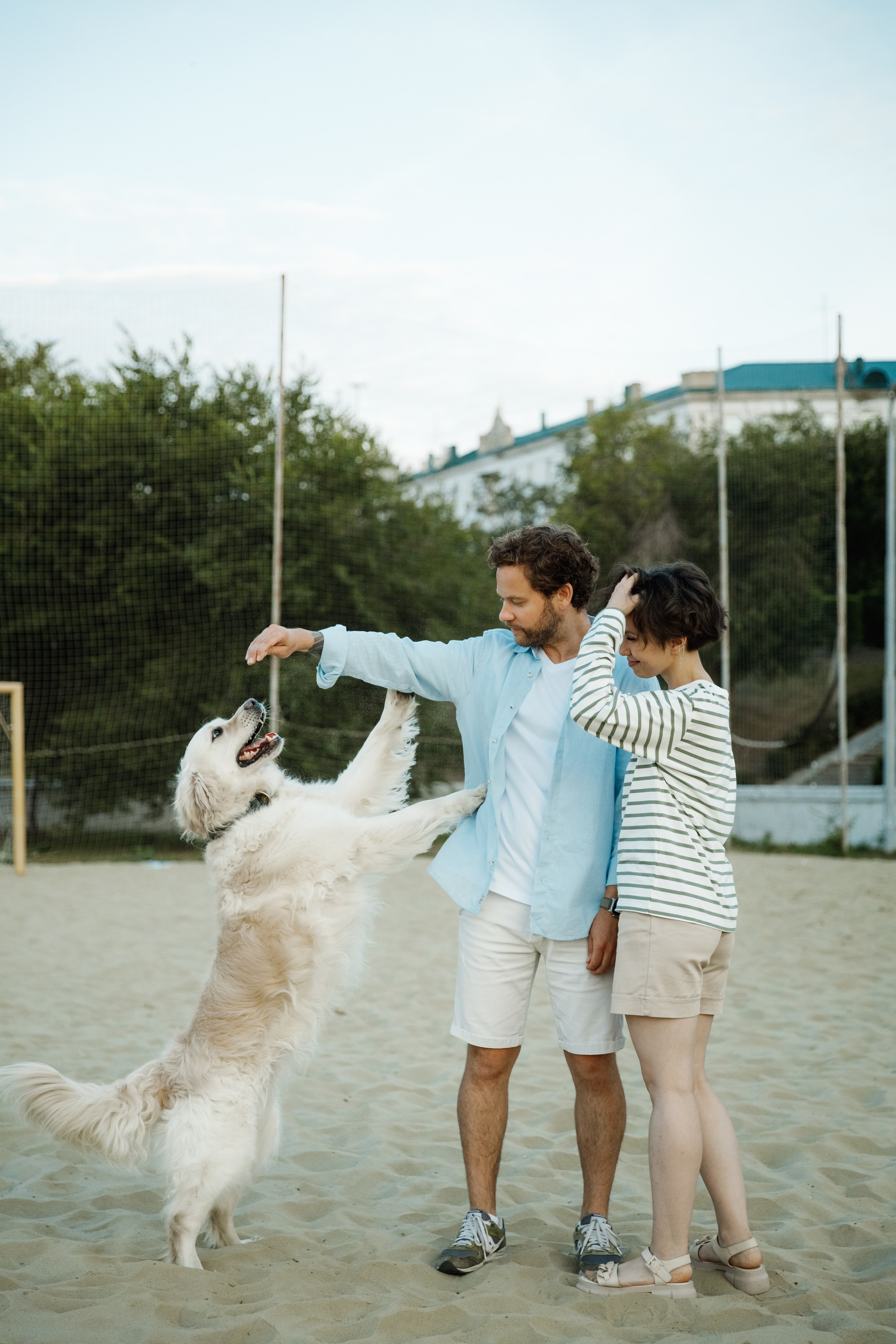 С собакой. Фотограф Илья Чудин в Саратове