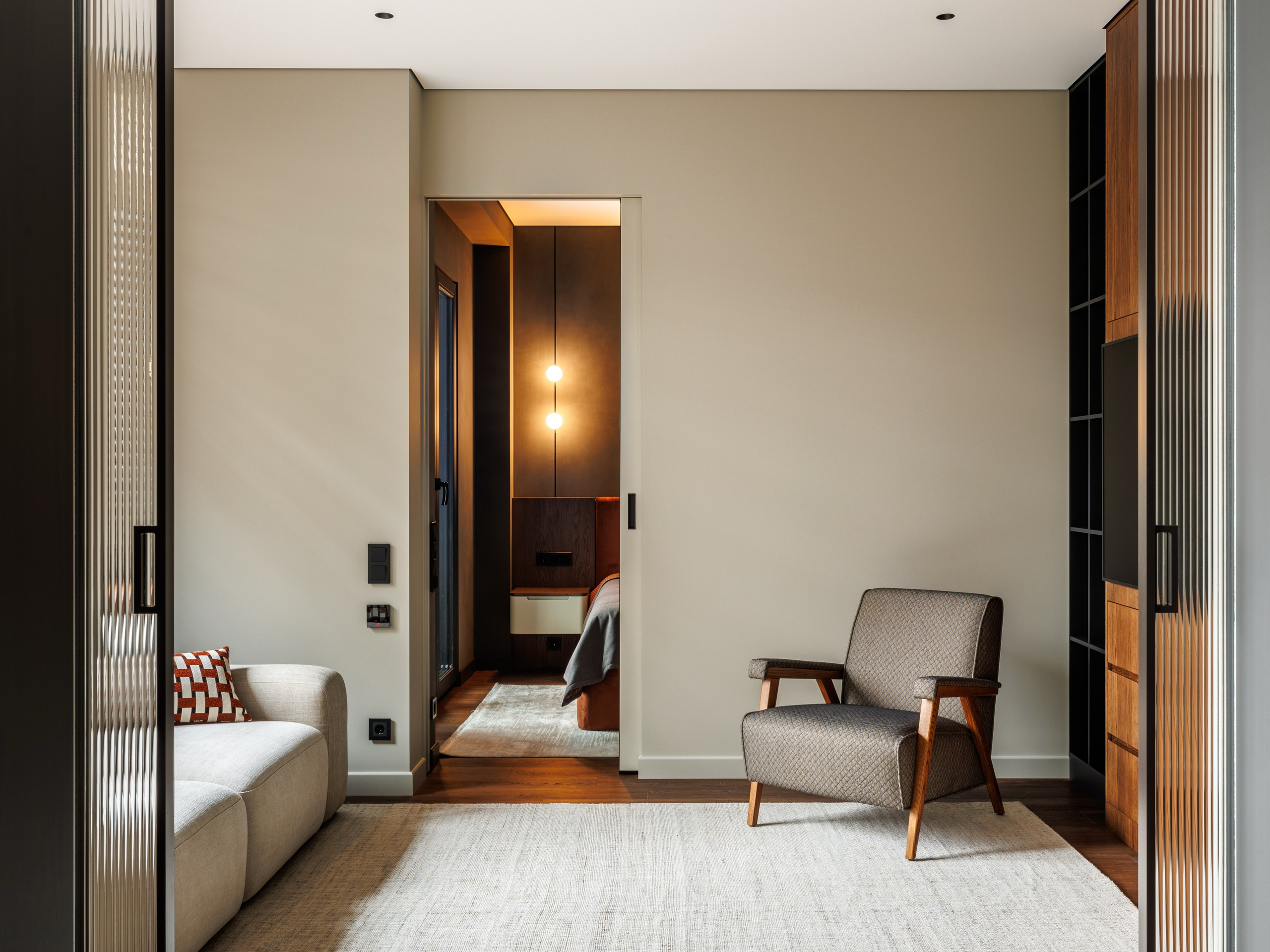 Interior photos of a 70 sq.m apartment in the Dynasty residential complex. Commercial photographer | Anton Ermakov