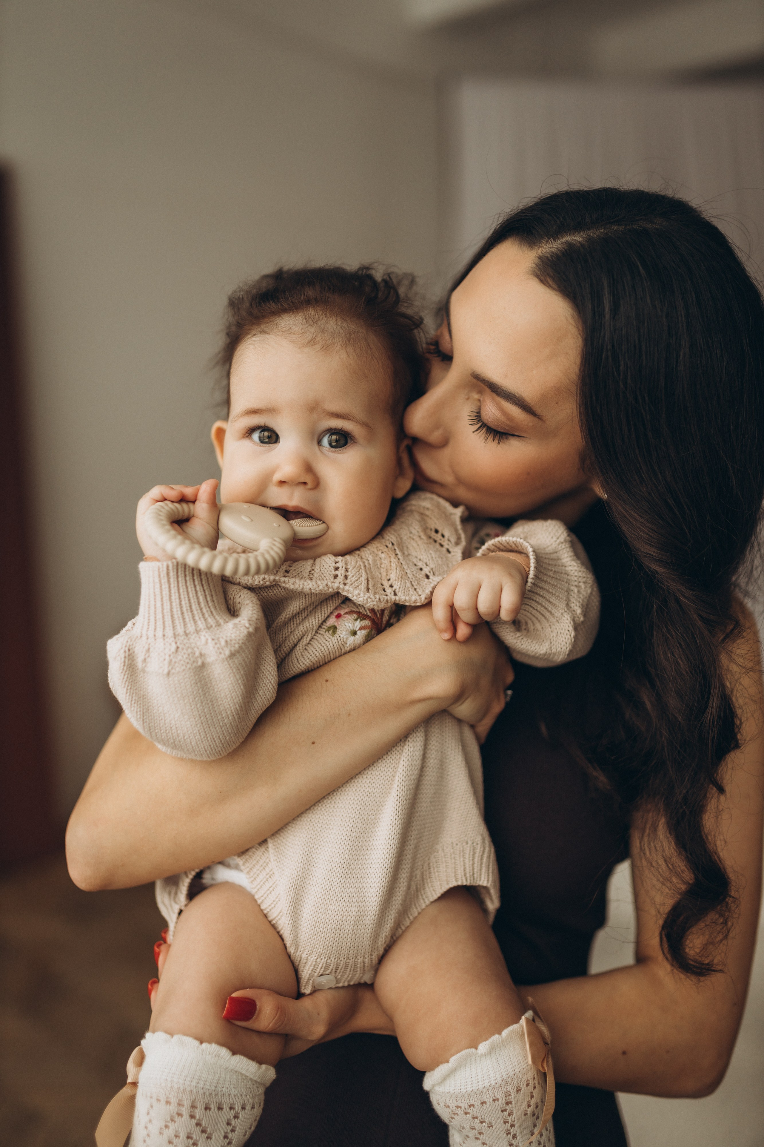 Арина с мамой и папой. Семейный фотограф Мария Маркова Москва и Одинцово