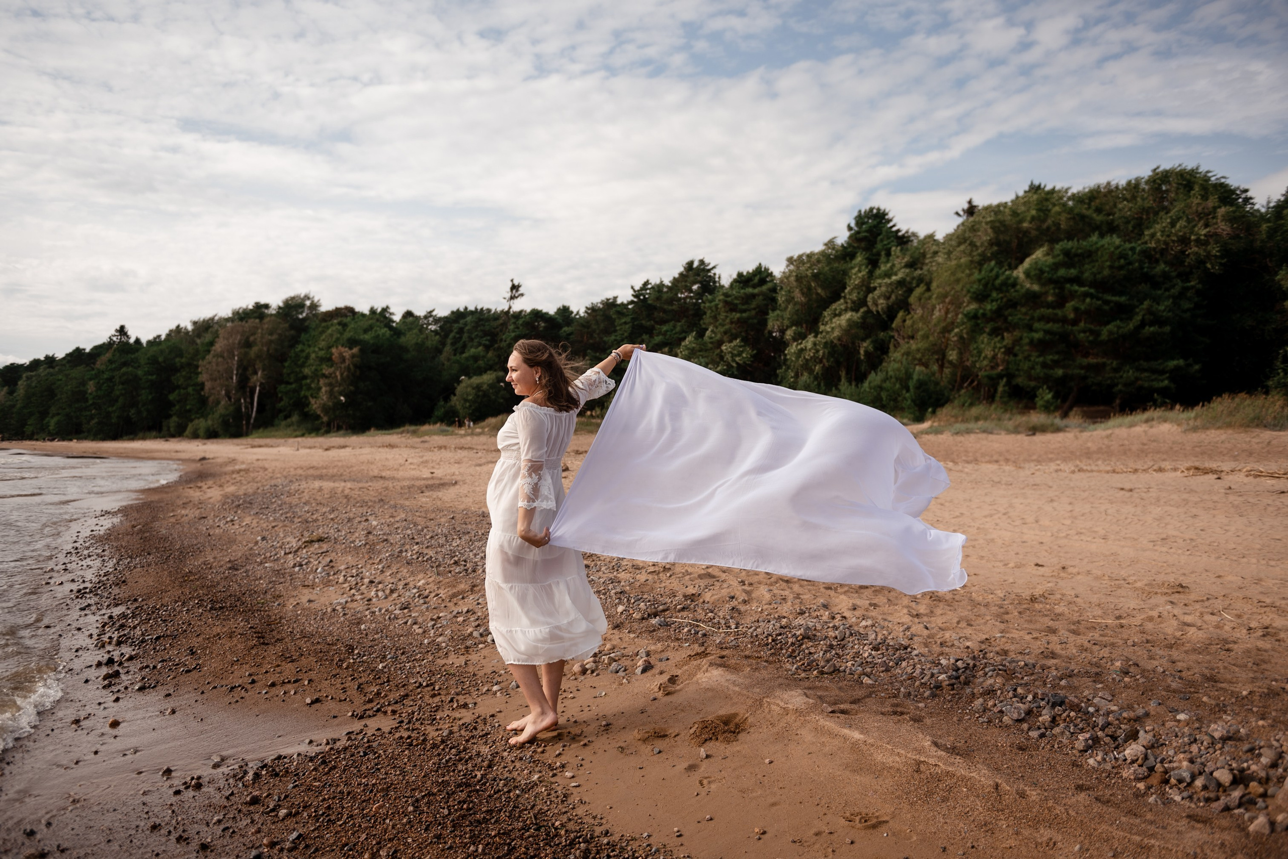 Финский залив. Мы тебя ждем, малыш!. Свадебный и семейный фотограф София Невская